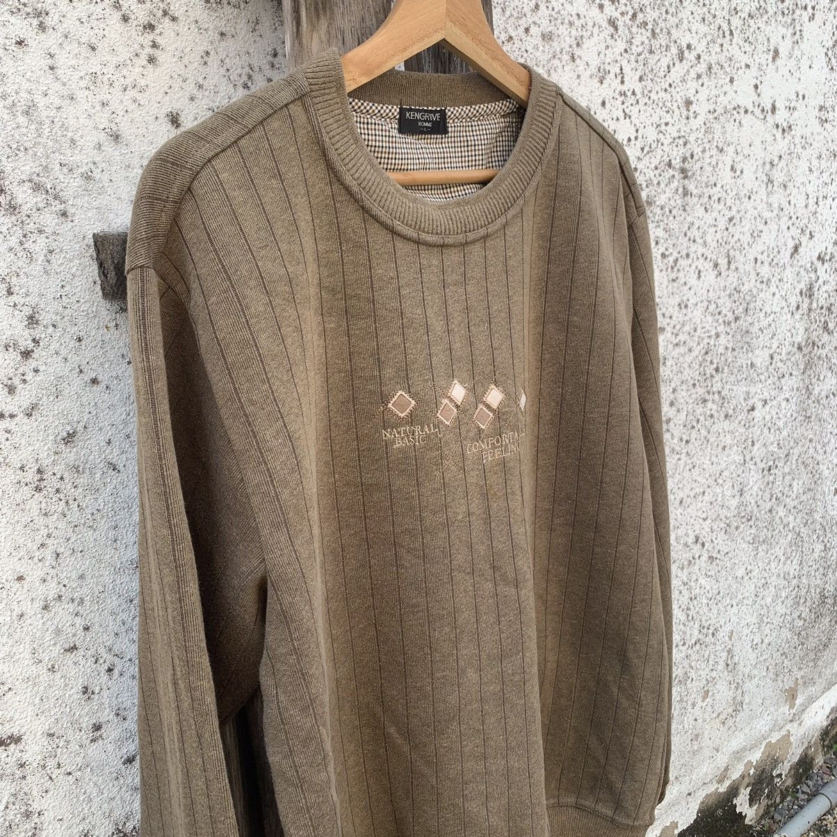 Japanese Brand × Vintage Vintage KENGROVE HOMME Japan Spell Out Faded Sweater Size US L / EU 52-54 / 3 - 2 Thumbnail