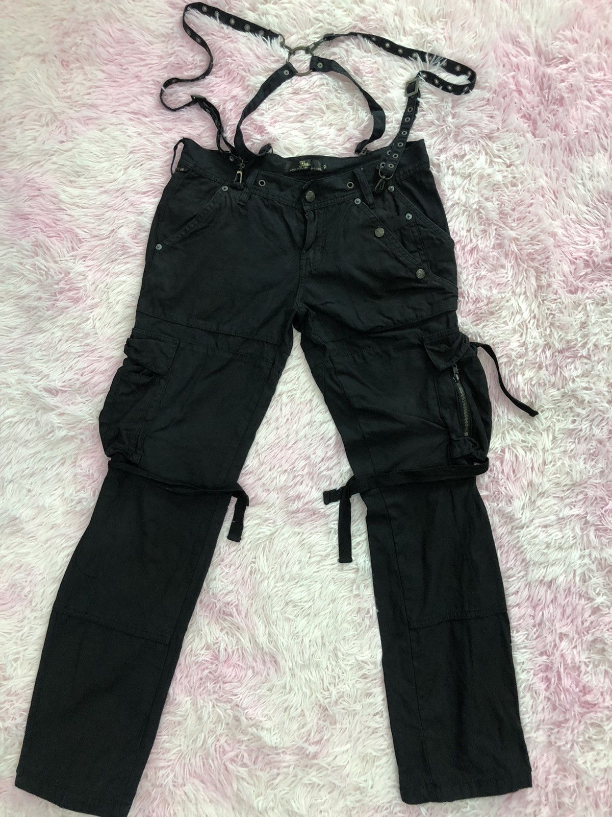 パンツ midas bondage gimmick parachute pants midas bondage gimmick parachute pants