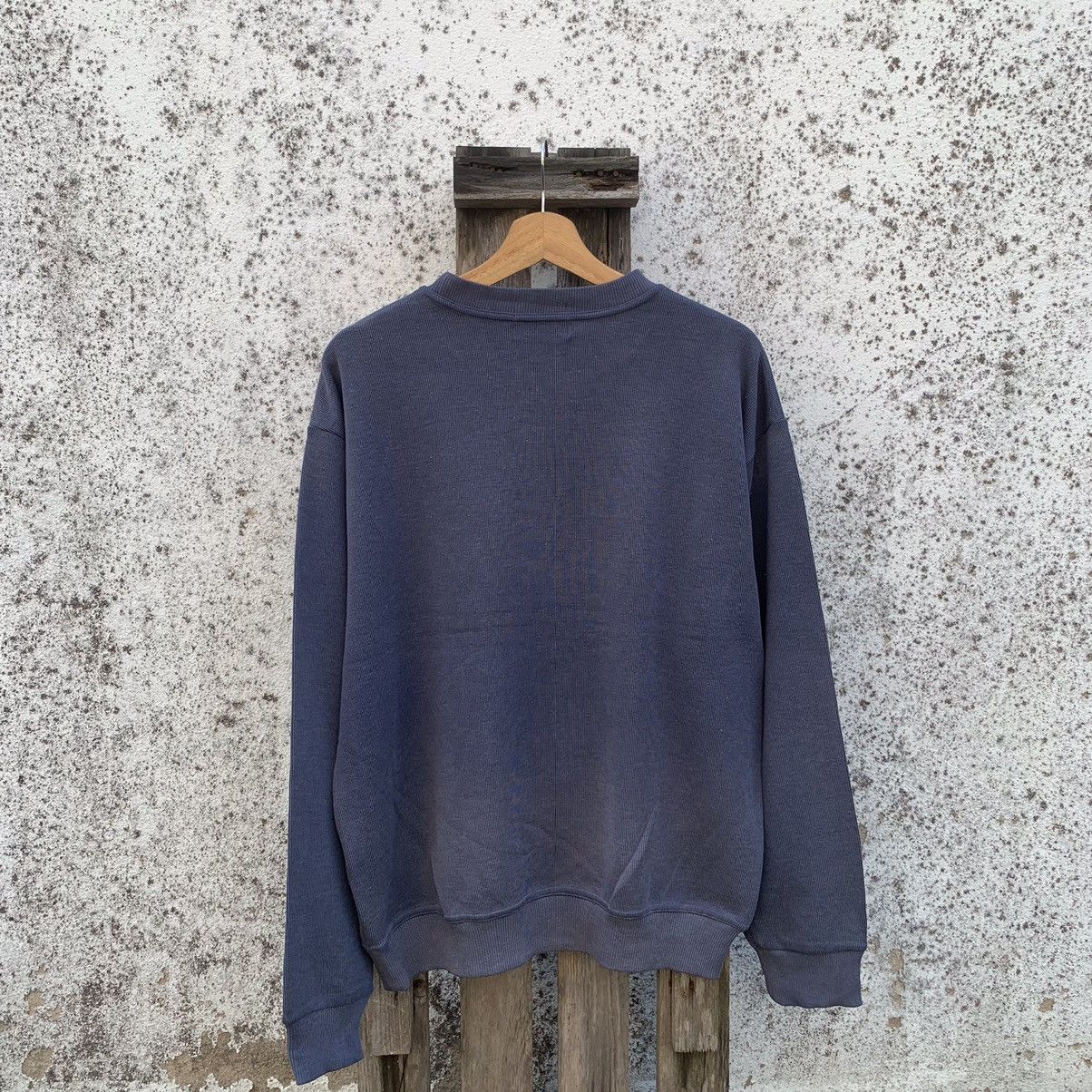 Japanese Brand × Valentino Vintage CLAUDIO VALENTINO Sweater Spell Out Jumper Faded Size US L / EU 52-54 / 3 - 7 Thumbnail