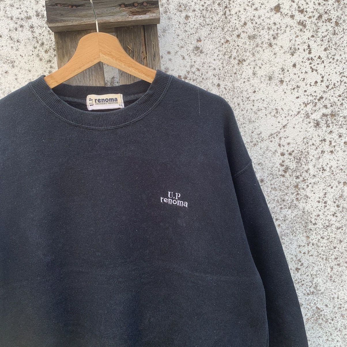 Renoma × Selected Homme U.P Renoma Crewneck Spell Out Sweater Faded Jumper Pullover Size US L / EU 52-54 / 3 - 4 Thumbnail
