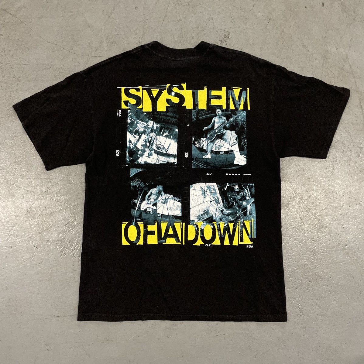 Band Tees × Vintage Vintage 90s System of a Down Band Shirt Rare Grailed