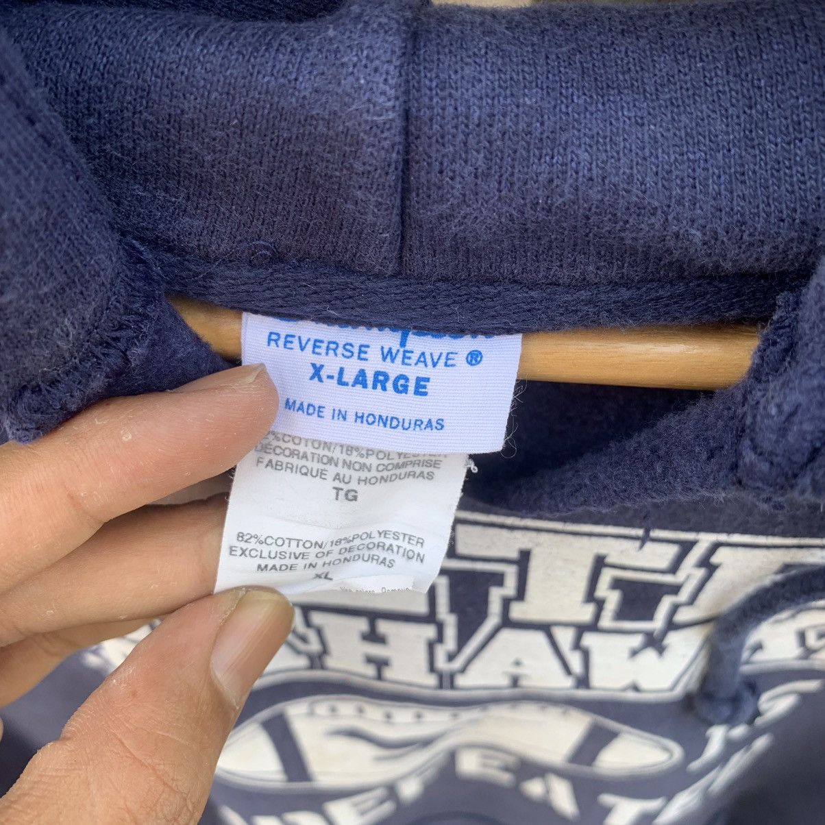 Champion × Undefeated × Vintage Vintage Champion Reverse Weave Sweater Baggy Undefeated Size US XL / EU 56 / 4 - 7 Thumbnail