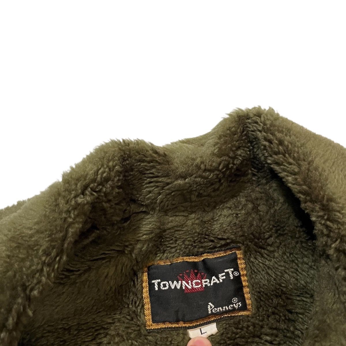JCPenney × Towncraft × Vintage Vintage Towncraft Corduroy Jacket w/ Loop Collar Size US L / EU 52-54 / 3 - 3 Thumbnail