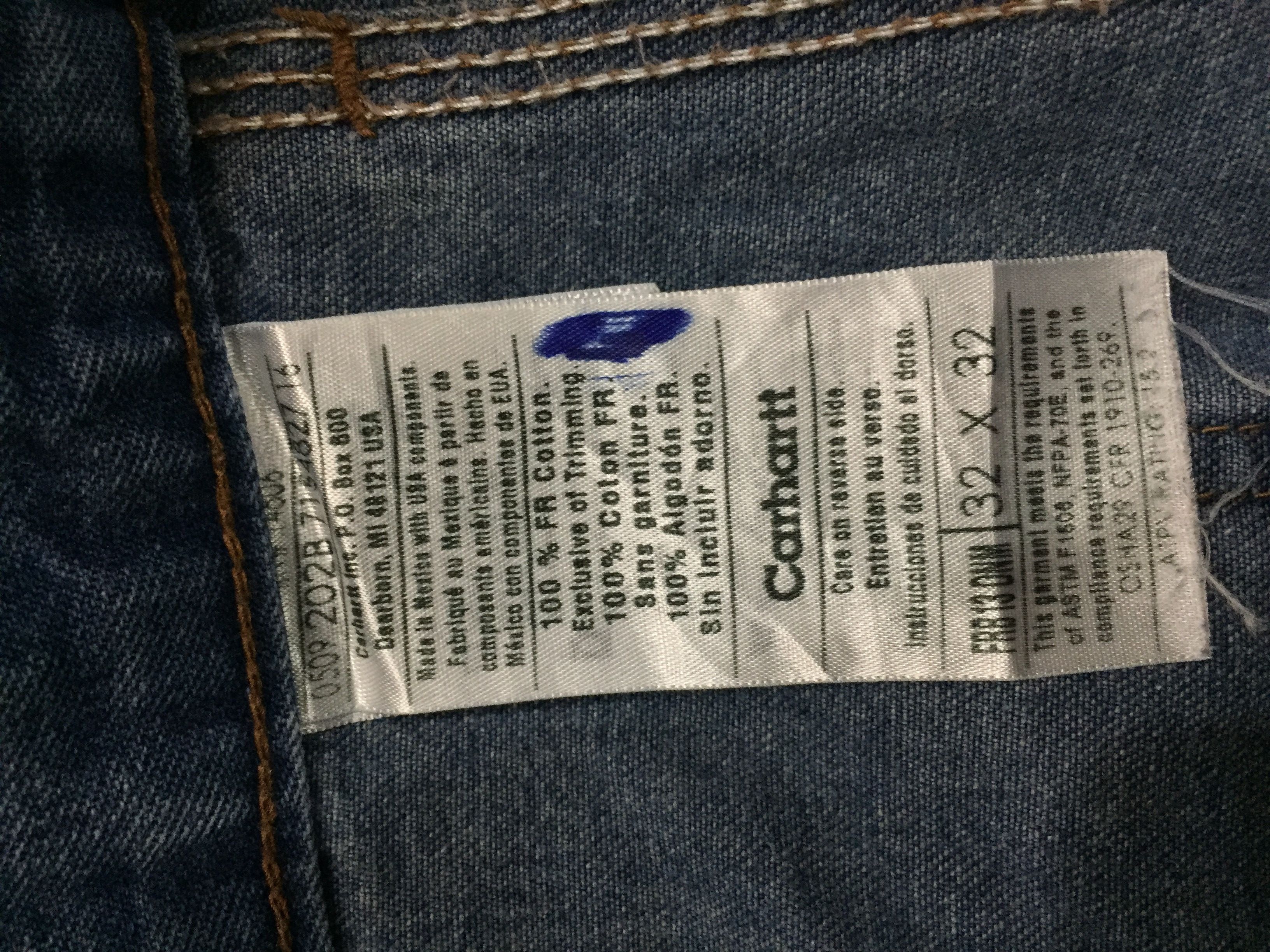 Carhartt Vtg carpenter pants Size US 32 / EU 48 - 10 Thumbnail