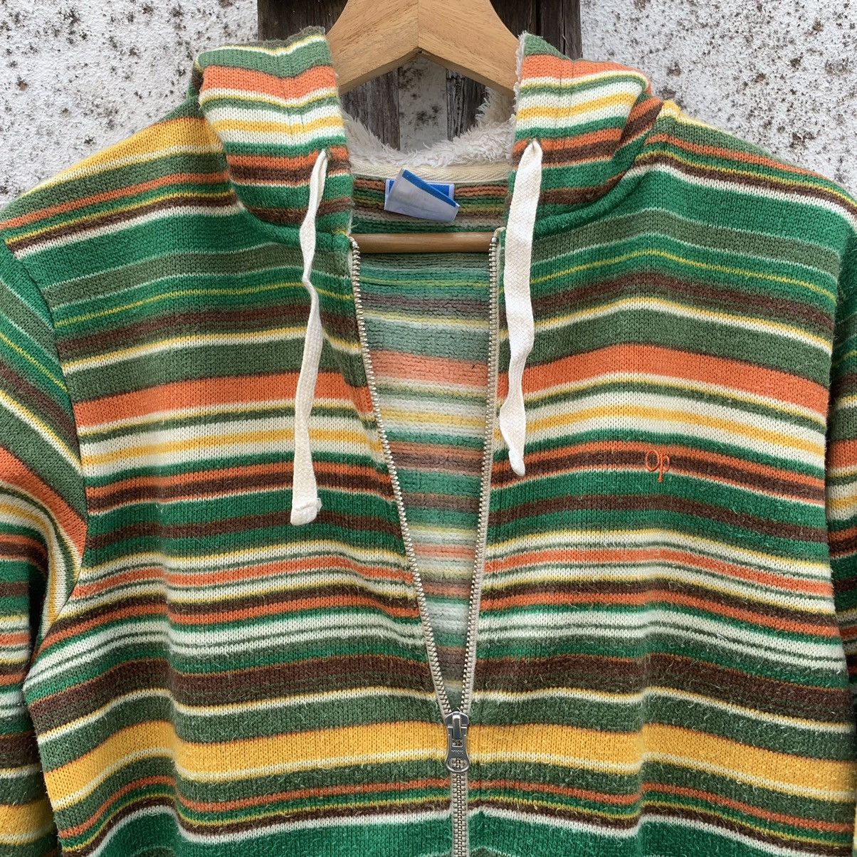 OVER THE STRiPES × Ocean Pacific × Rainbow Y2K OP Rainbow Striped Ocean Pacific Sweater Hoodie Jacket Size US M / EU 48-50 / 2 - 7 Thumbnail