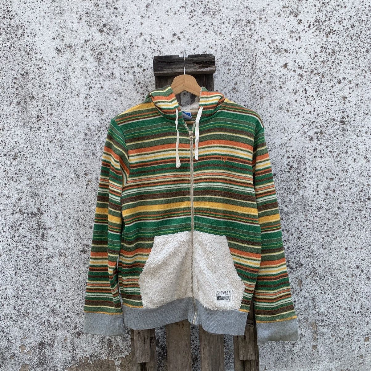OVER THE STRiPES × Ocean Pacific × Rainbow Y2K OP Rainbow Striped Ocean Pacific Sweater Hoodie Jacket Size US M / EU 48-50 / 2 - 1 Thumbnail