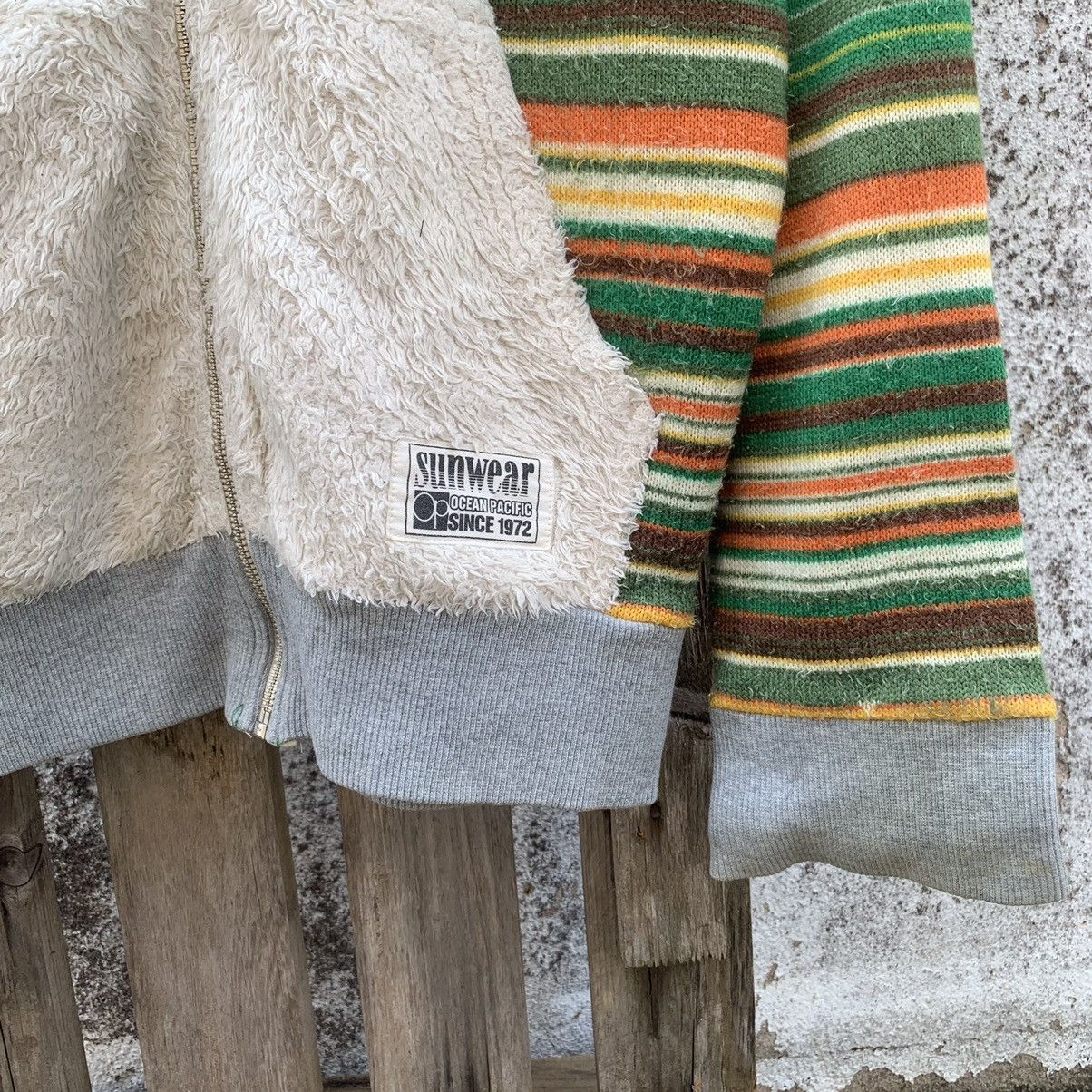 OVER THE STRiPES × Ocean Pacific × Rainbow Y2K OP Rainbow Striped Ocean Pacific Sweater Hoodie Jacket Size US M / EU 48-50 / 2 - 4 Thumbnail