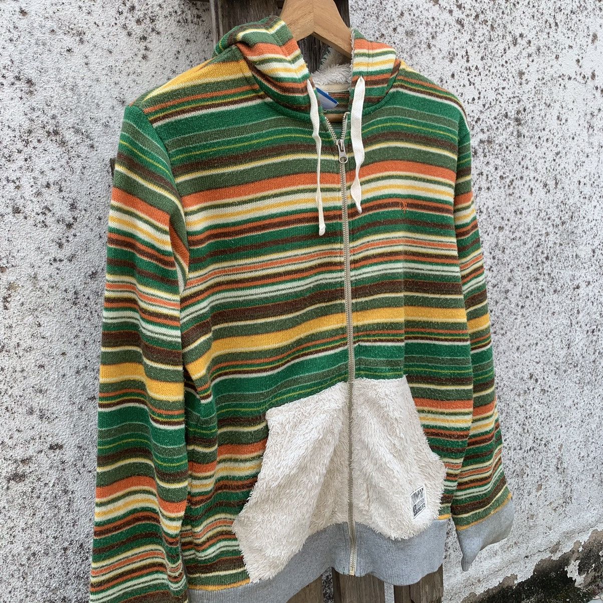 OVER THE STRiPES × Ocean Pacific × Rainbow Y2K OP Rainbow Striped Ocean Pacific Sweater Hoodie Jacket Size US M / EU 48-50 / 2 - 2 Thumbnail