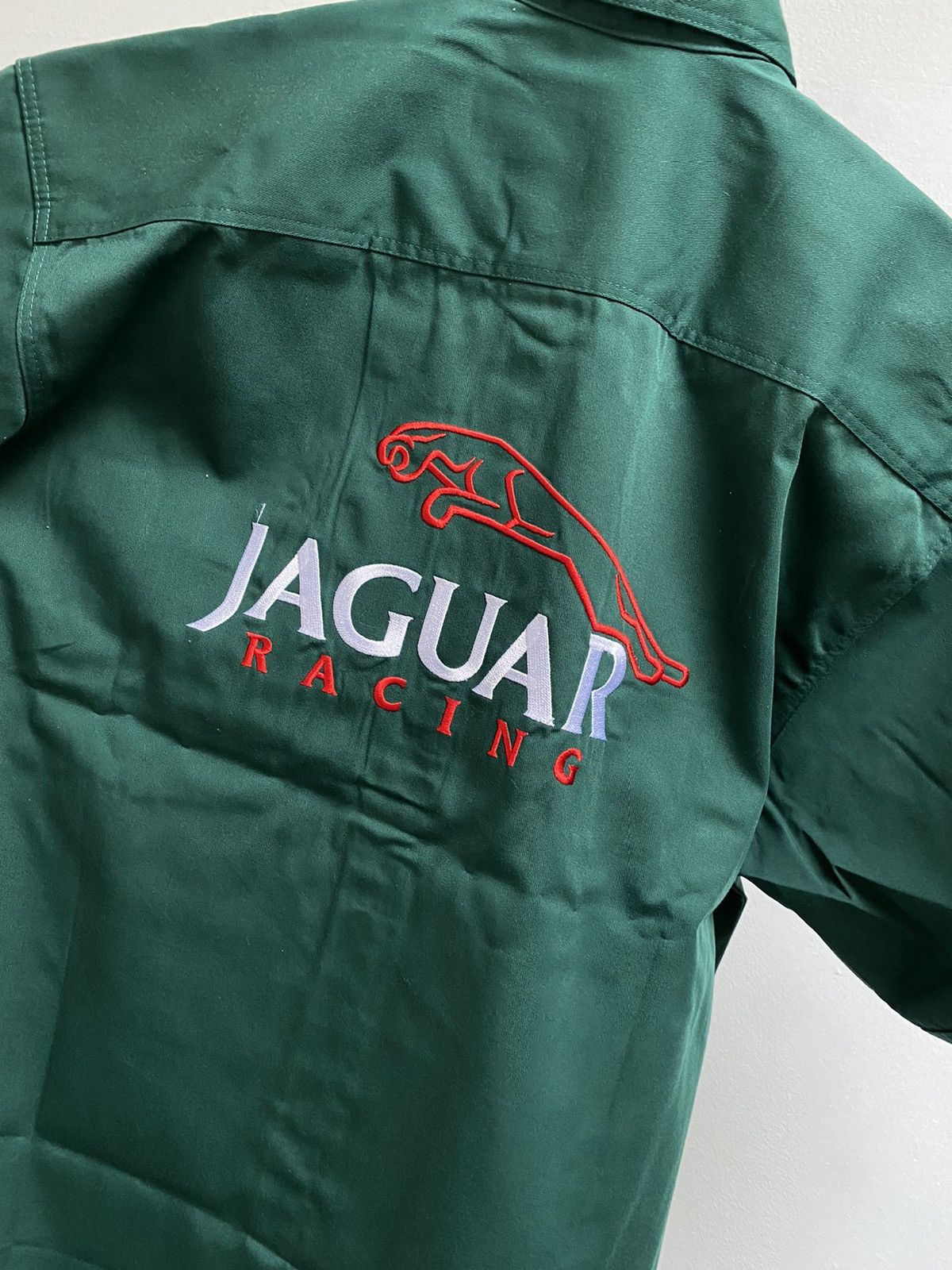 Super Rare Vintage 00's Jaguar F1 Racing Team Pit Crew Shirt