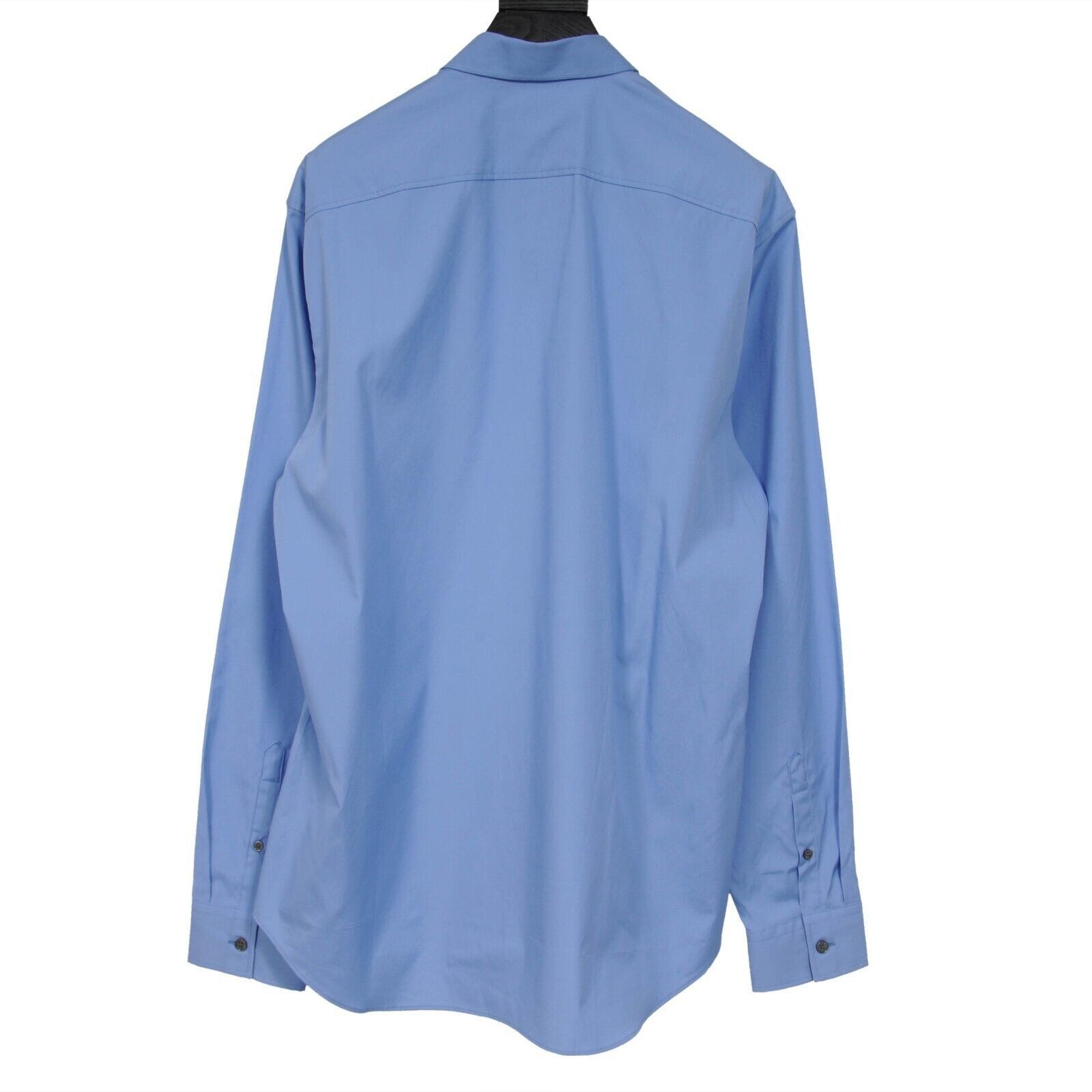 Burberry Burberry Brit Stretch Button Down Shirt Blue Size US L / EU 52-54 / 3 - 2 Thumbnail