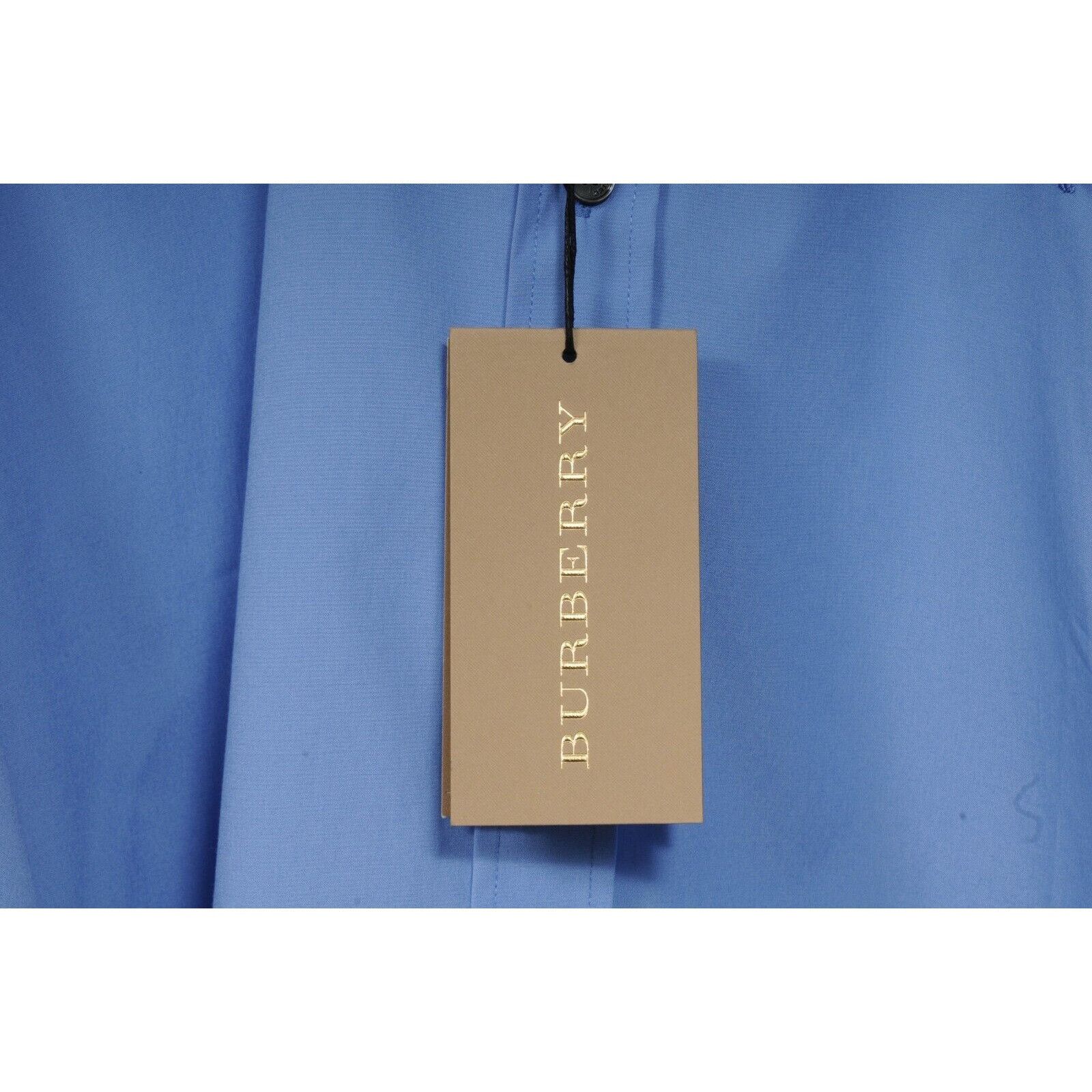 Burberry Burberry Brit Stretch Button Down Shirt Blue Size US L / EU 52-54 / 3 - 3 Thumbnail