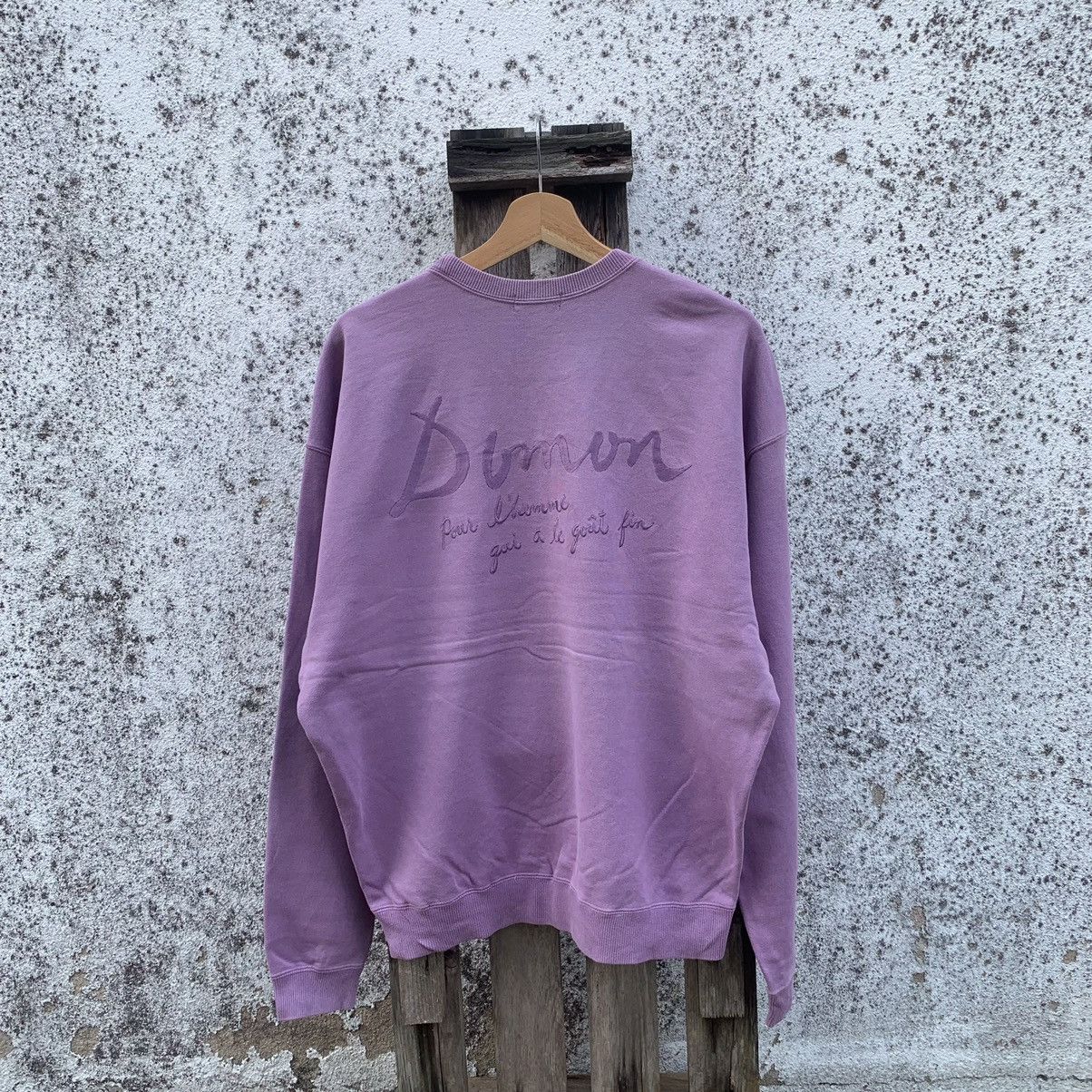 Japanese Brand × Vintage Vintage Domon Spell Out Crewneck Faded Sweater Pullover Size US L / EU 52-54 / 3 - 4 Thumbnail