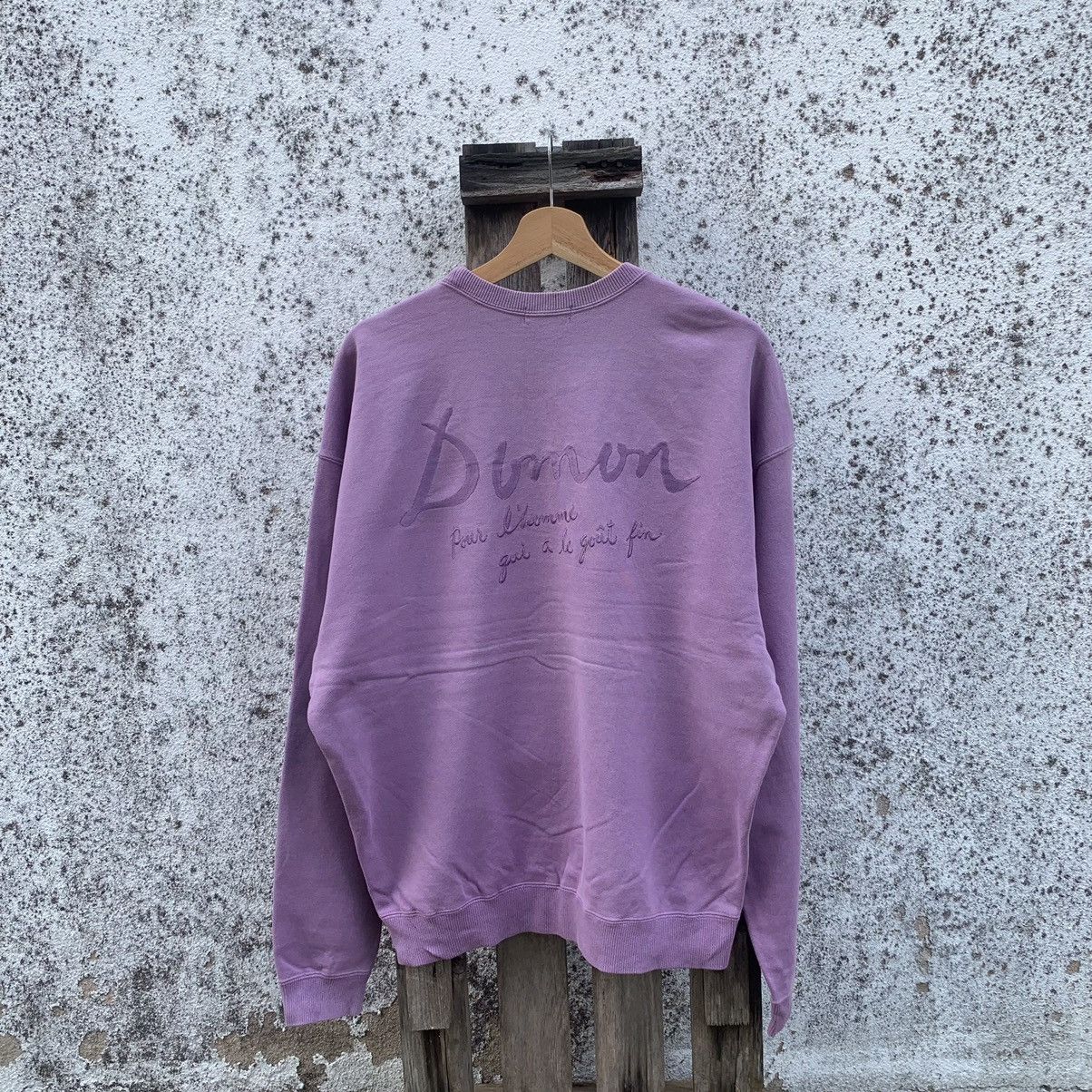 Japanese Brand × Vintage Vintage Domon Spell Out Crewneck Faded Sweater Pullover Size US L / EU 52-54 / 3 - 1 Thumbnail