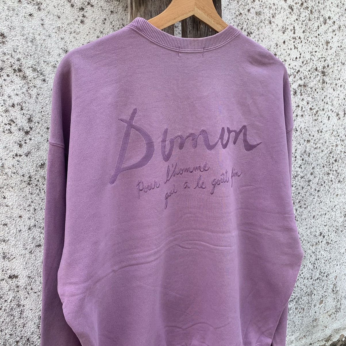 Japanese Brand × Vintage Vintage Domon Spell Out Crewneck Faded Sweater Pullover Size US L / EU 52-54 / 3 - 2 Thumbnail