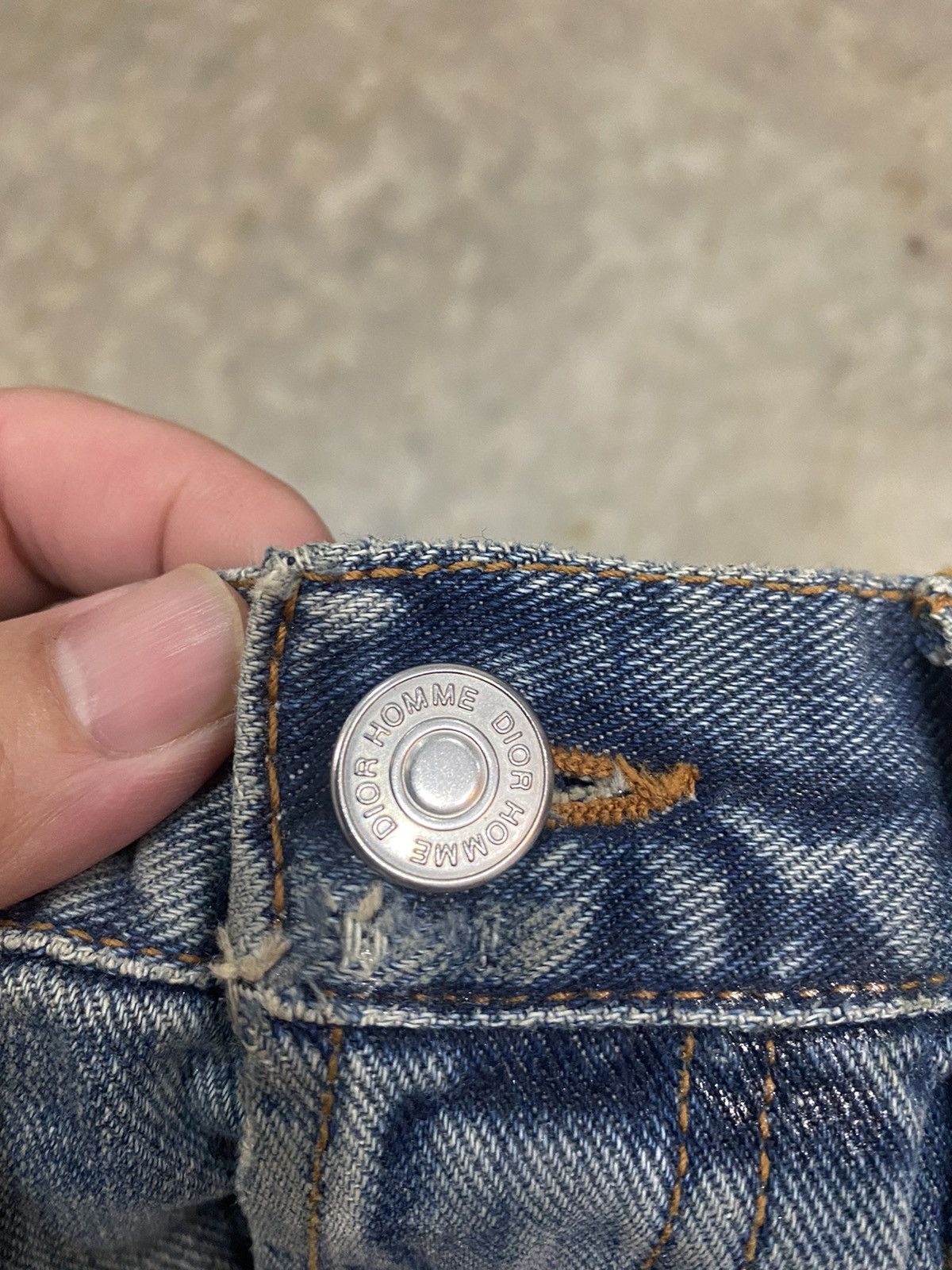 Dior DIOR Homme Hedi Slimane wash denim Size US 31 - 9 Thumbnail