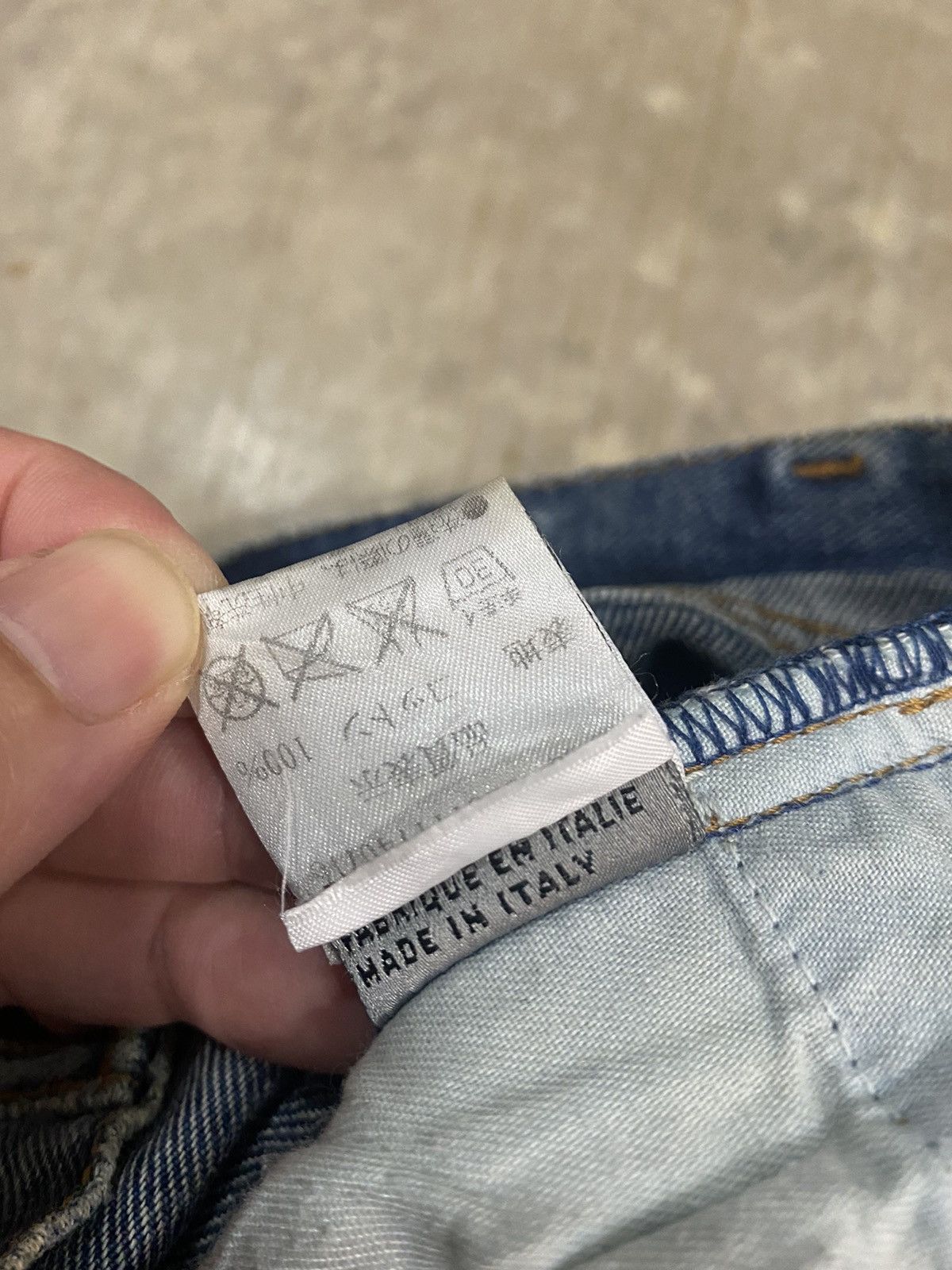 Dior DIOR Homme Hedi Slimane wash denim Size US 31 - 11 Thumbnail