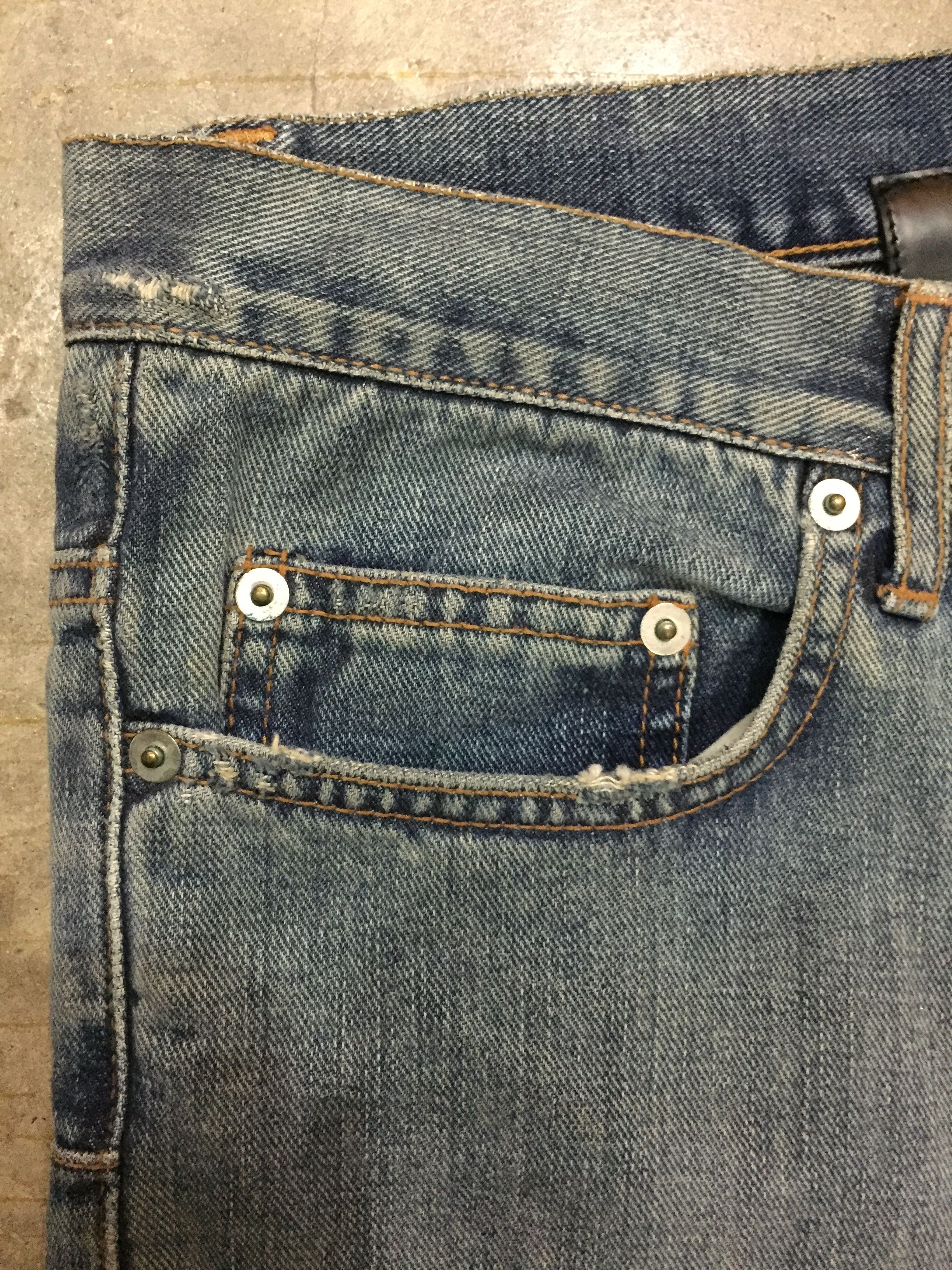 Dior DIOR Homme Hedi Slimane wash denim Size US 31 - 6 Thumbnail