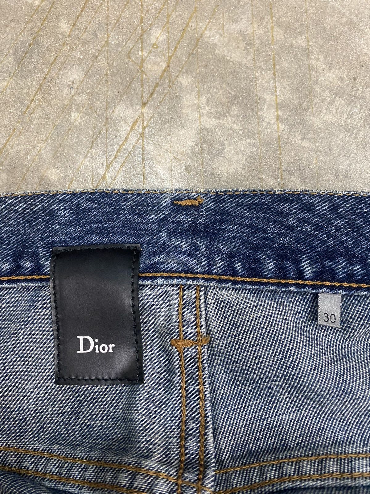 Dior DIOR Homme Hedi Slimane wash denim Size US 31 - 8 Thumbnail