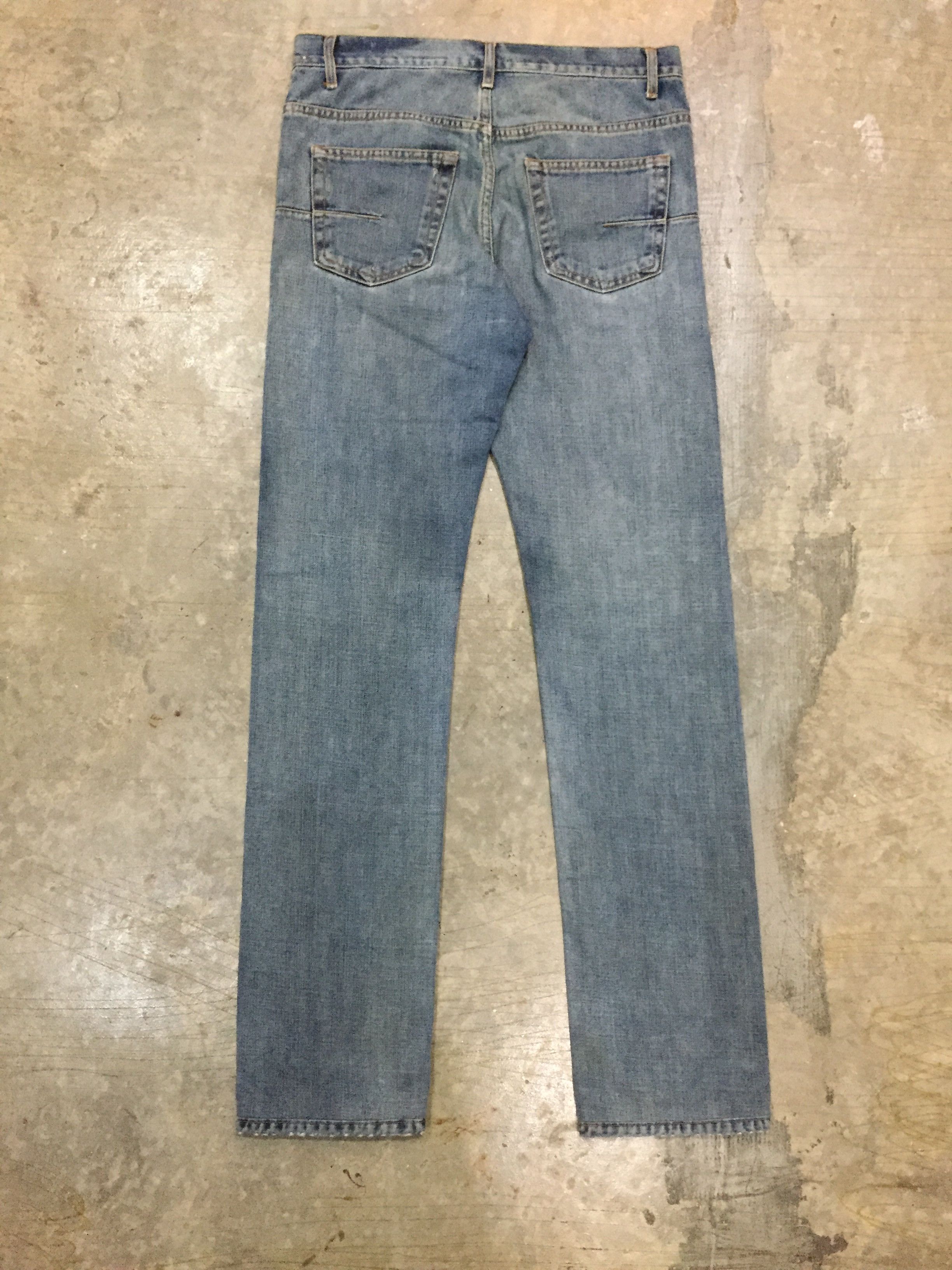 Dior DIOR Homme Hedi Slimane wash denim Size US 31 - 4 Thumbnail