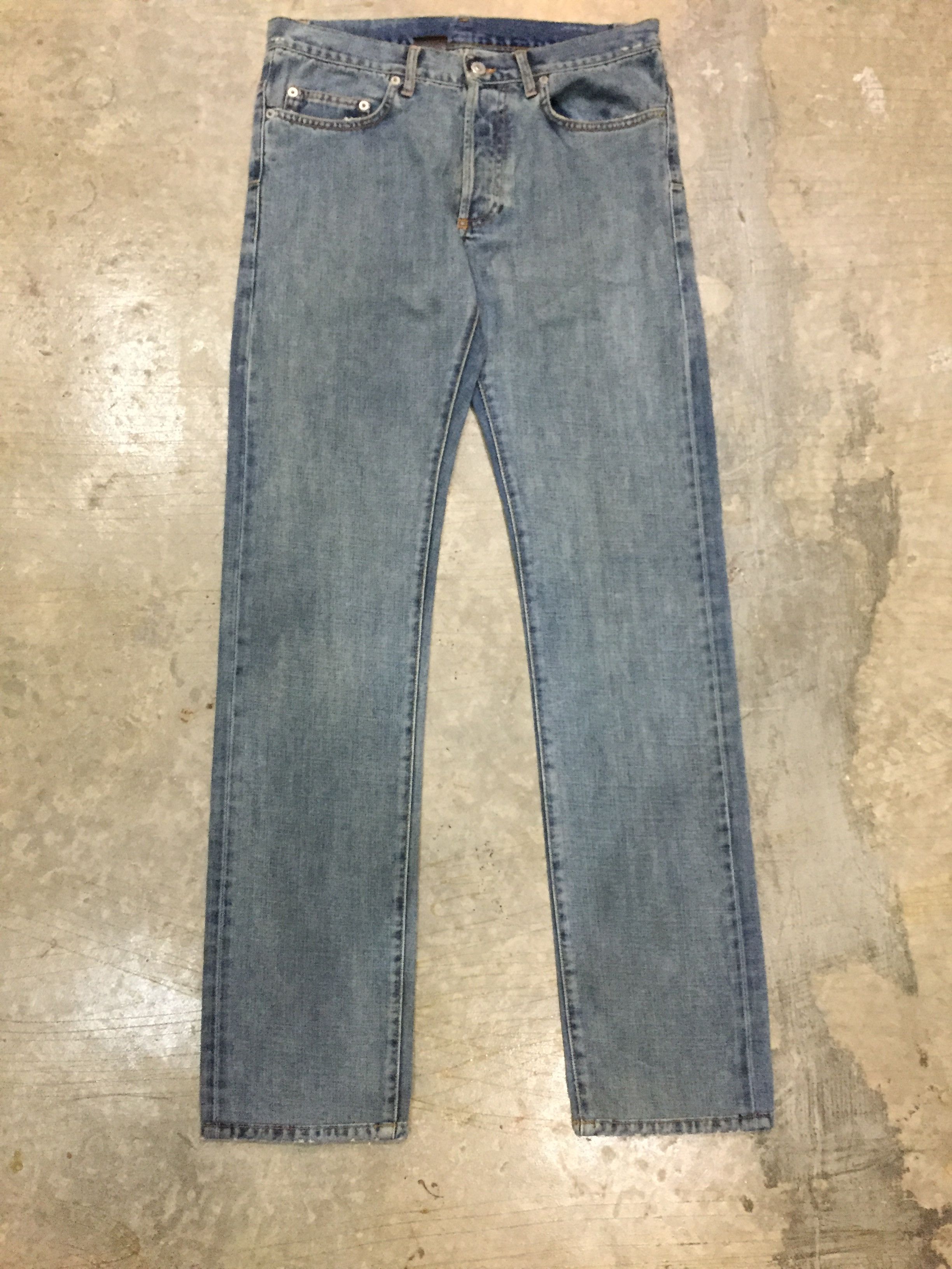 Dior DIOR Homme Hedi Slimane wash denim Size US 31 - 2 Thumbnail