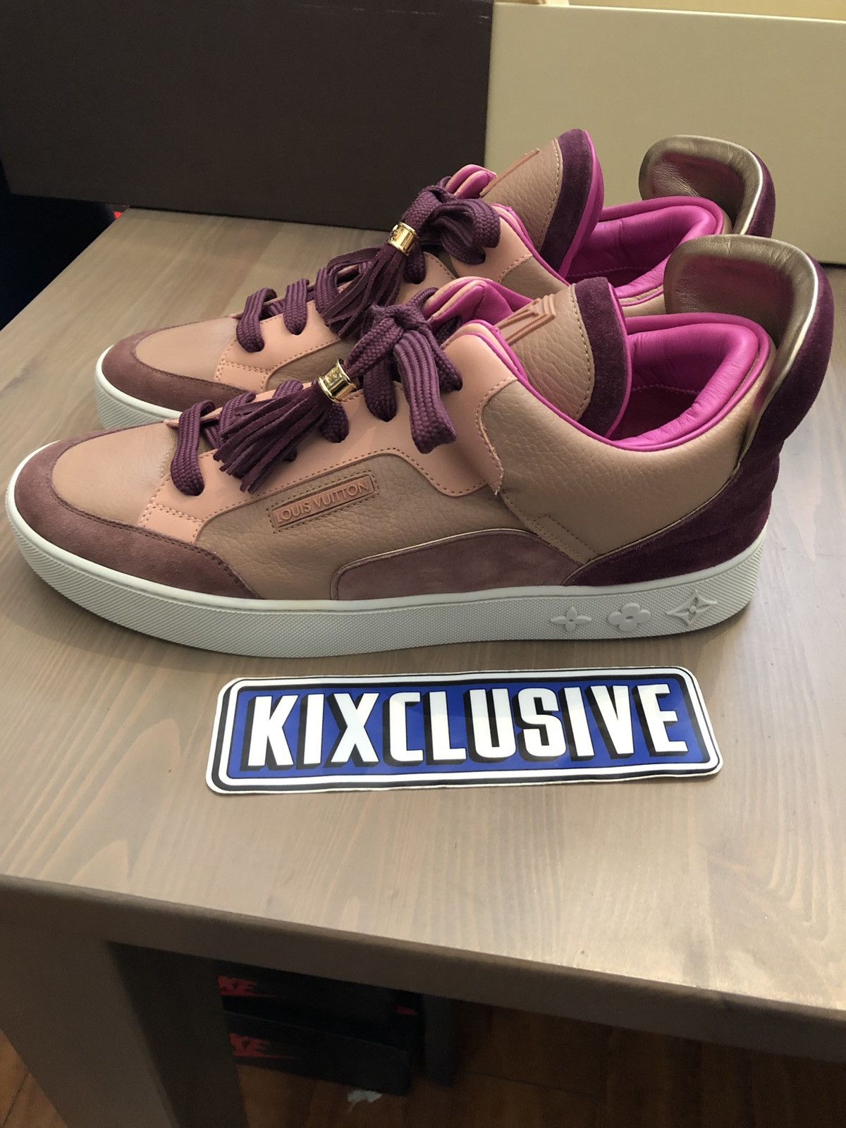 Kanye West × Louis Vuitton New 9LV Kanye West X LV Don Patchwork Size US 10.5 / EU 43-44 - 2 Thumbnail