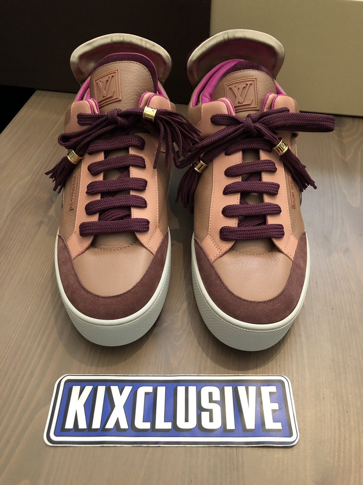 Kanye West × Louis Vuitton New 9LV Kanye West X LV Don Patchwork Size US 10.5 / EU 43-44 - 1 Thumbnail