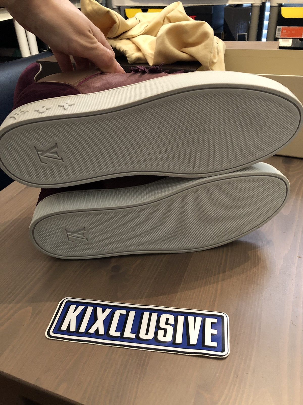 Kanye West × Louis Vuitton New 9LV Kanye West X LV Don Patchwork Size US 10.5 / EU 43-44 - 5 Thumbnail
