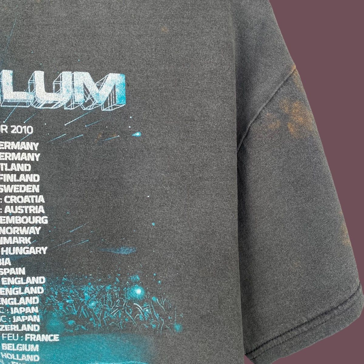 Band Tees Vintage Pendulum t shirt 2010 tour like Aphex Twin Sade Size US L / EU 52-54 / 3 - 11 Thumbnail