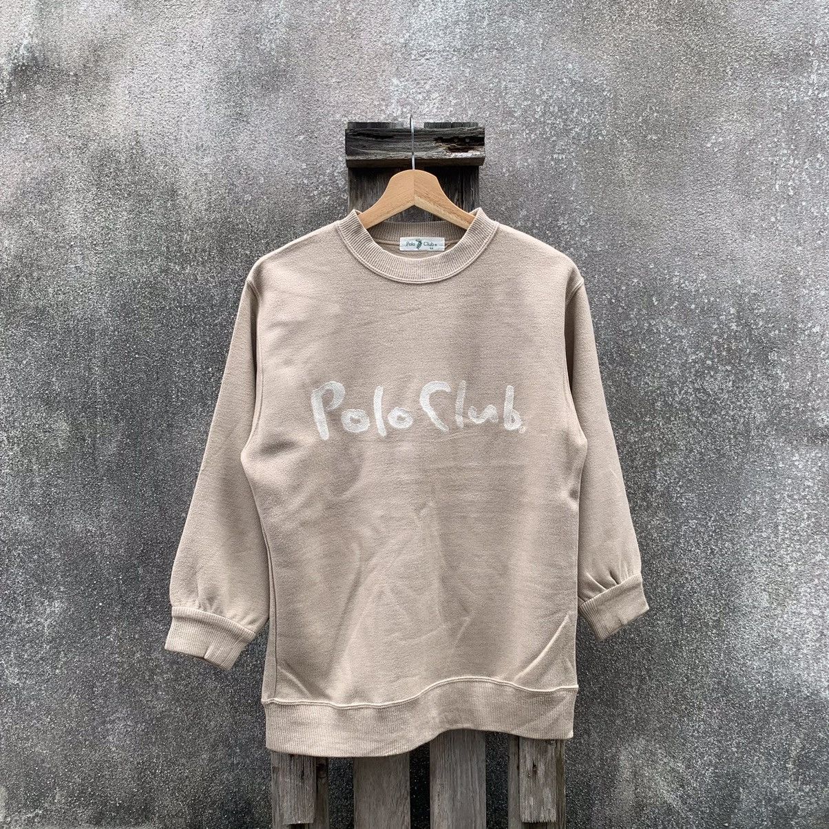 Beverly Hills Polo Club × Vintage POLO CLUB Crewneck Embroidery Sweater Made In Japan Pullover Size US S / EU 44-46 / 1 - 1 Thumbnail