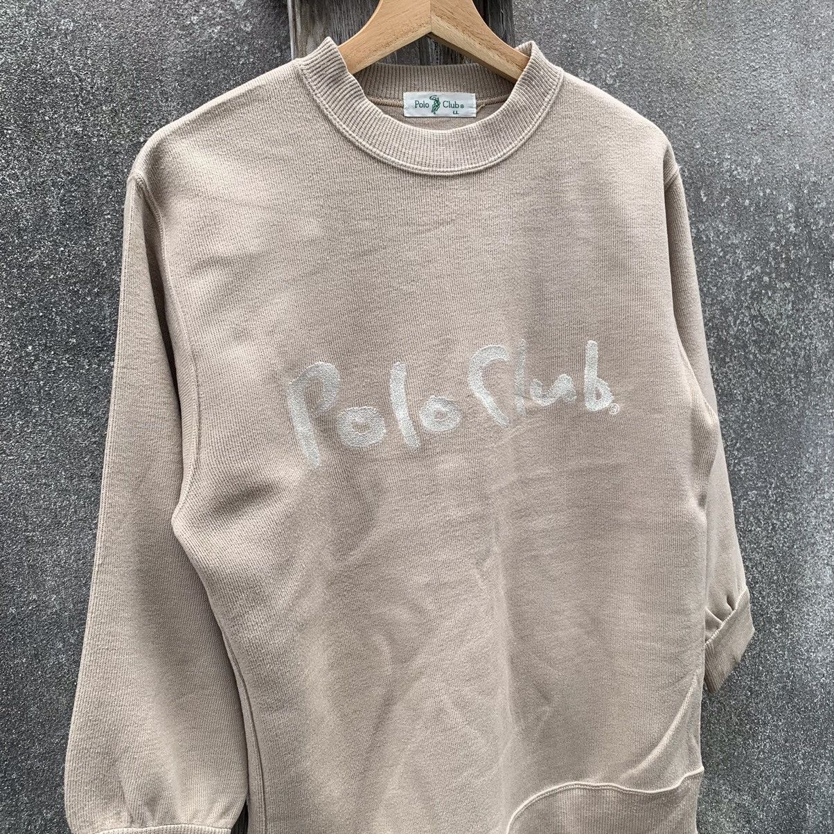 Beverly Hills Polo Club × Vintage POLO CLUB Crewneck Embroidery Sweater Made In Japan Pullover Size US S / EU 44-46 / 1 - 2 Thumbnail