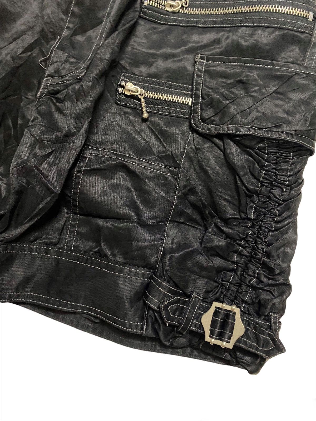 Hysteric Glamour 💥Algonquins Gothic Multi Zip Short Pant Size 30" / US 8 / IT 44 - 6 Thumbnail