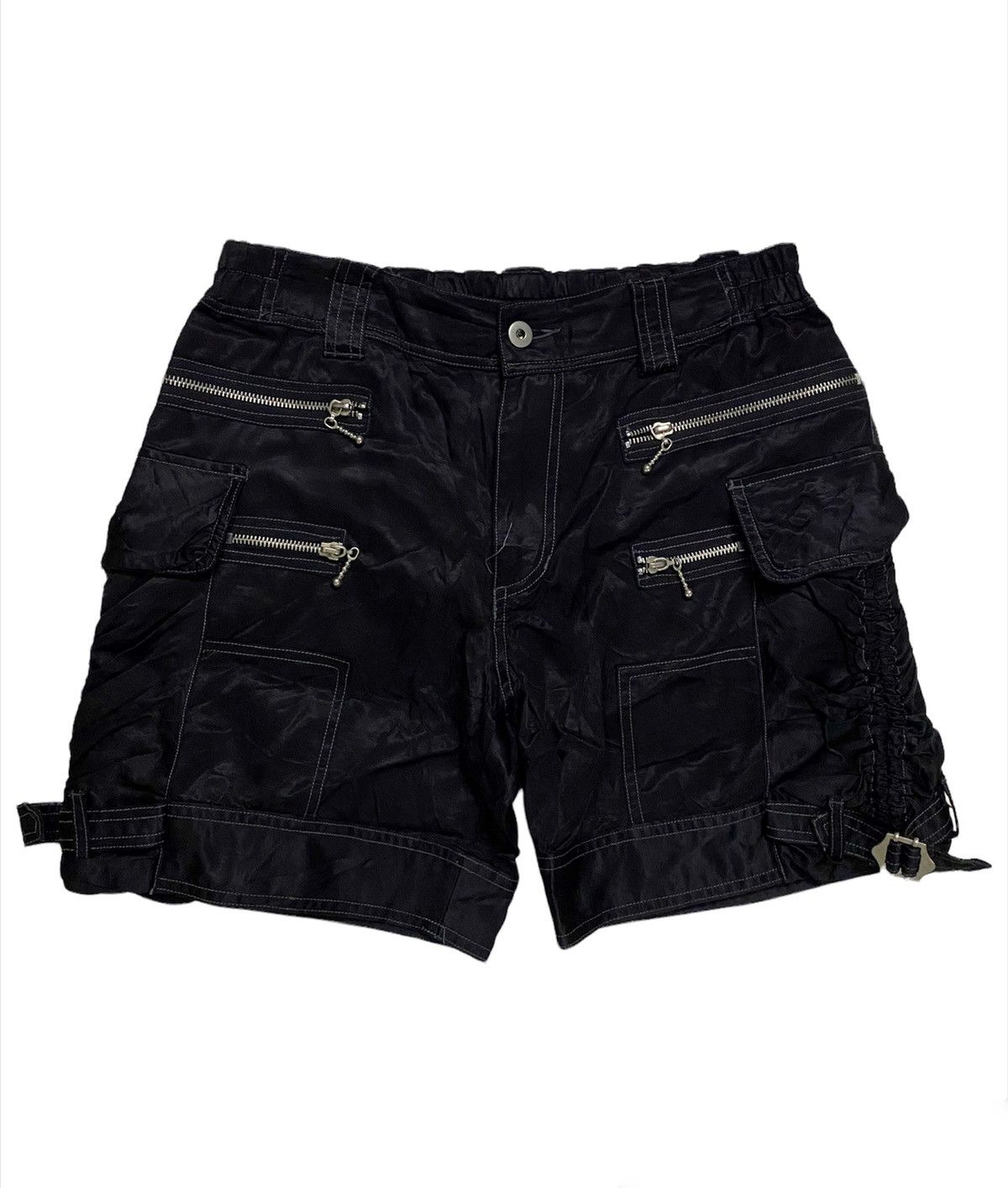 Hysteric Glamour 💥Algonquins Gothic Multi Zip Short Pant Size 30" / US 8 / IT 44 - 1 Thumbnail