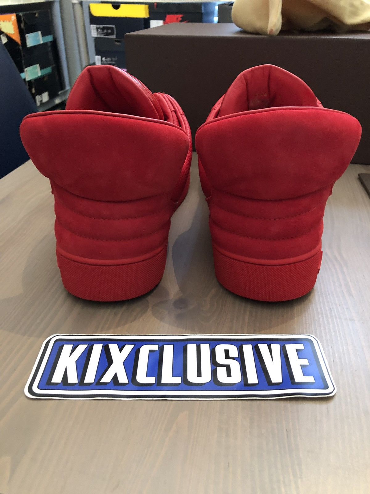 Kanye West × Louis Vuitton New 9 LV Louis Vuitton Kanye West Don Red US 10.5 Size US 10.5 / EU 43-44 - 4 Thumbnail