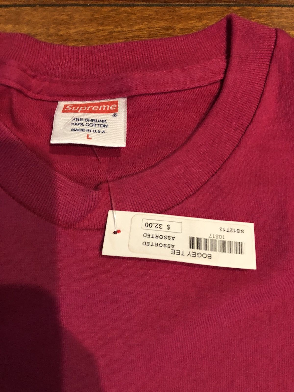 Supreme Bogey Tee Shirt L Pink Size US L / EU 52-54 / 3 - 2 Thumbnail