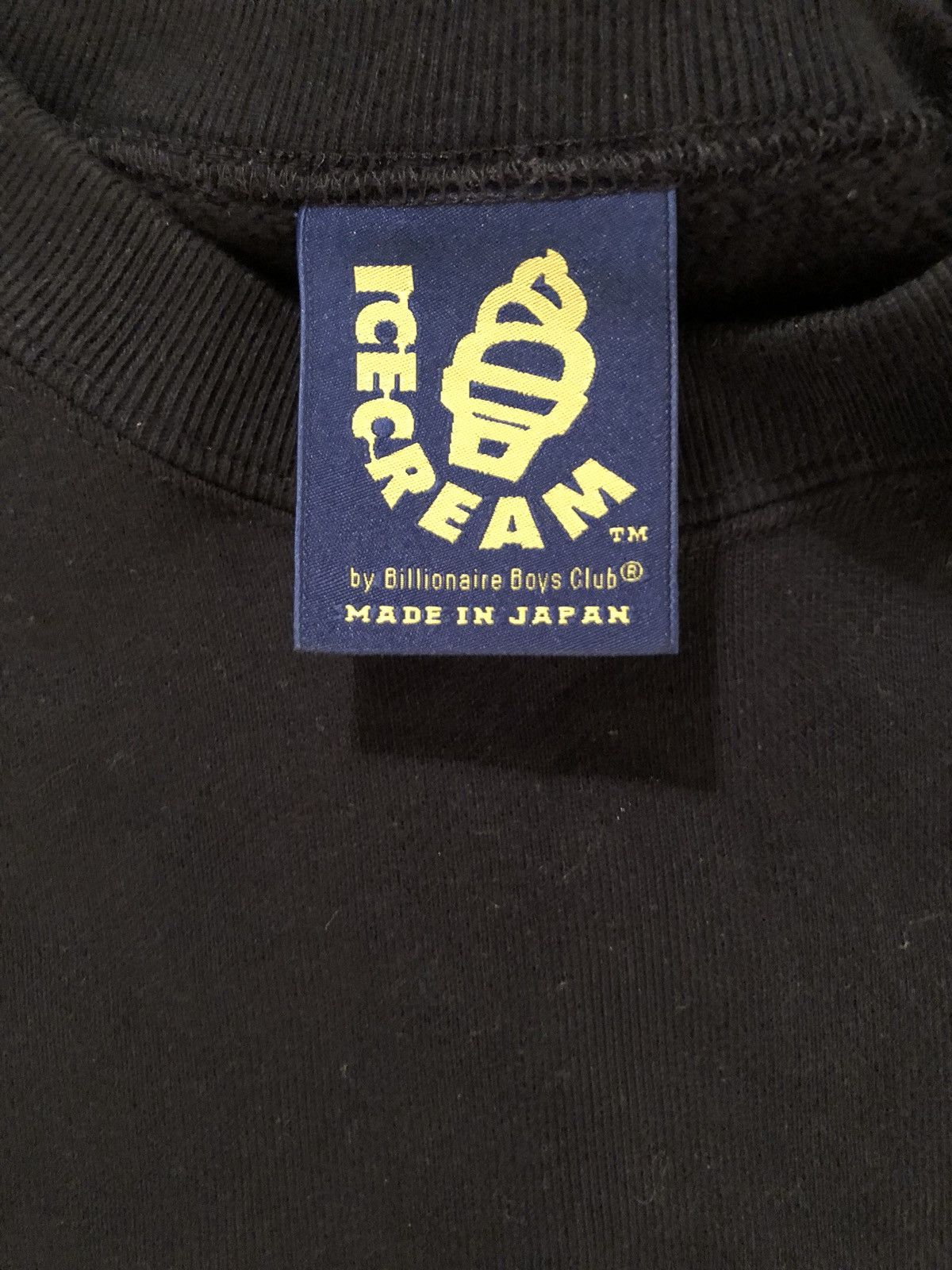 Billionaire Boys Club BBC Ice Cream Black Crewneck Size US L / EU 52-54 / 3 - 4 Thumbnail