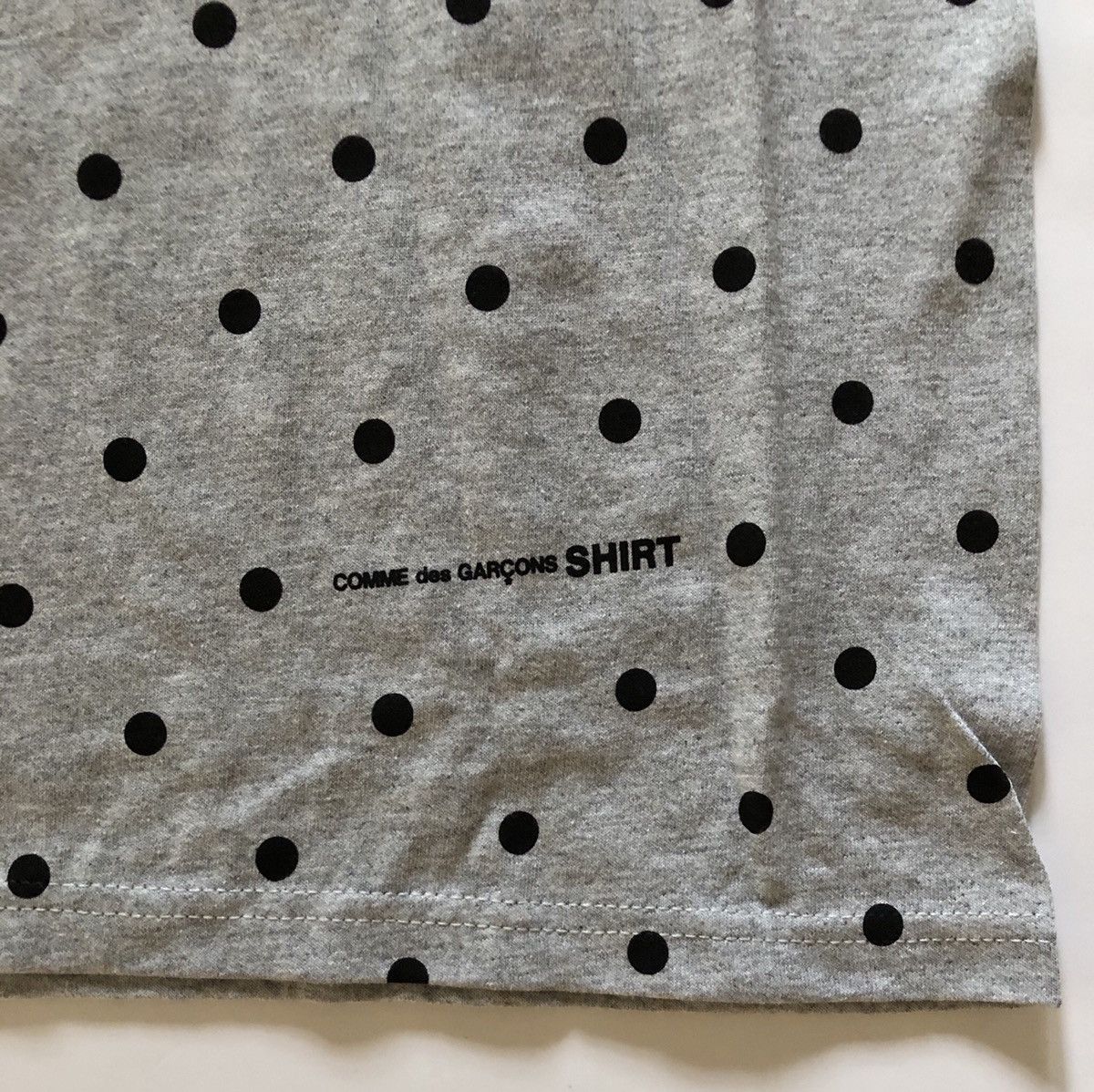 Comme des Garcons CDG Bogo box logo polka dot tee L NEW 2012 Size US L / EU 52-54 / 3 - 7 Thumbnail