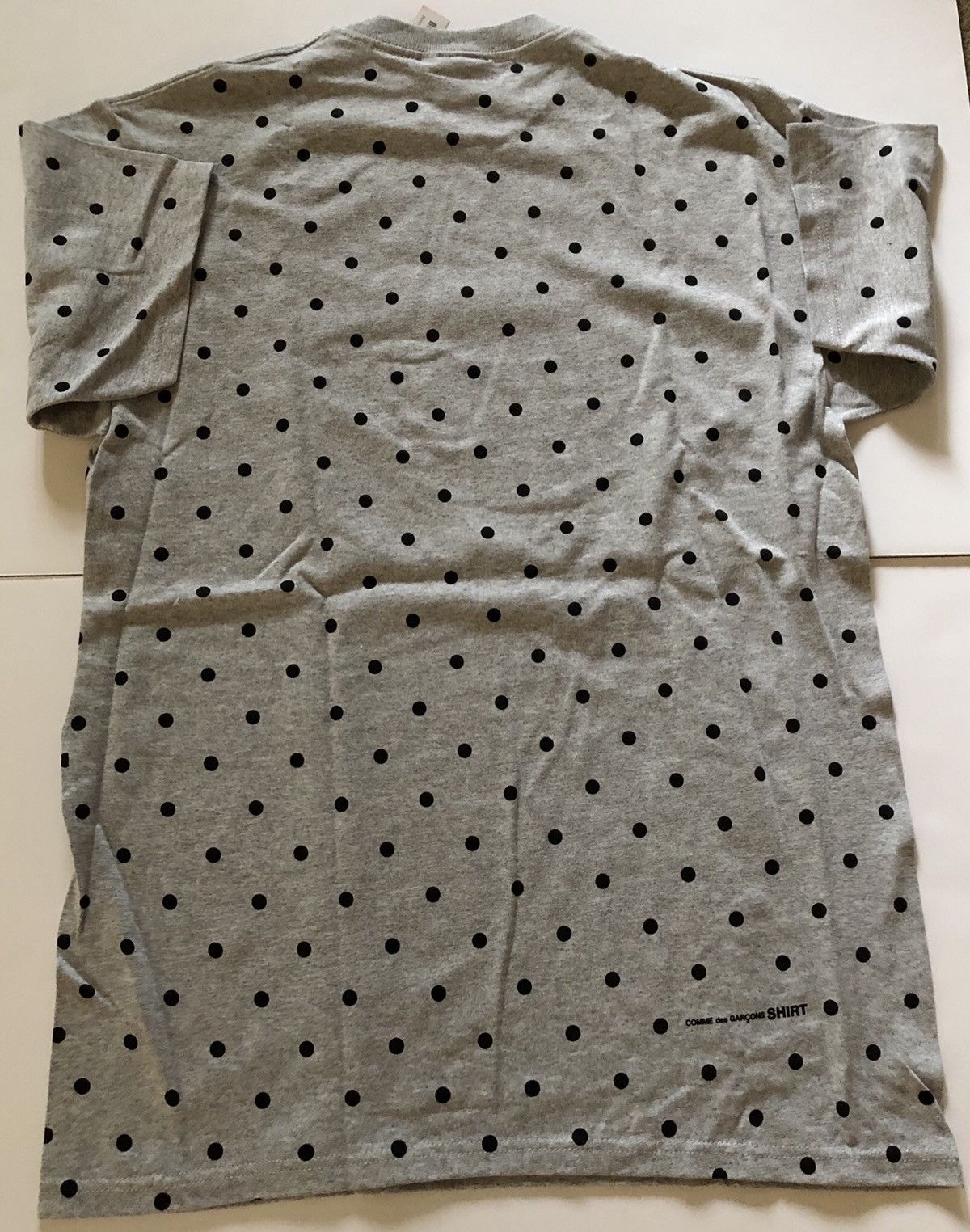 Comme des Garcons CDG Bogo box logo polka dot tee L NEW 2012 Size US L / EU 52-54 / 3 - 6 Thumbnail