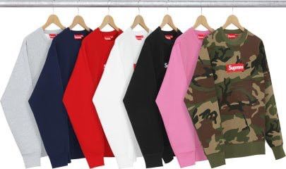 Supreme Box Logo Bogo Crewneck Black Size US M / EU 48-50 / 2 - 8 Thumbnail
