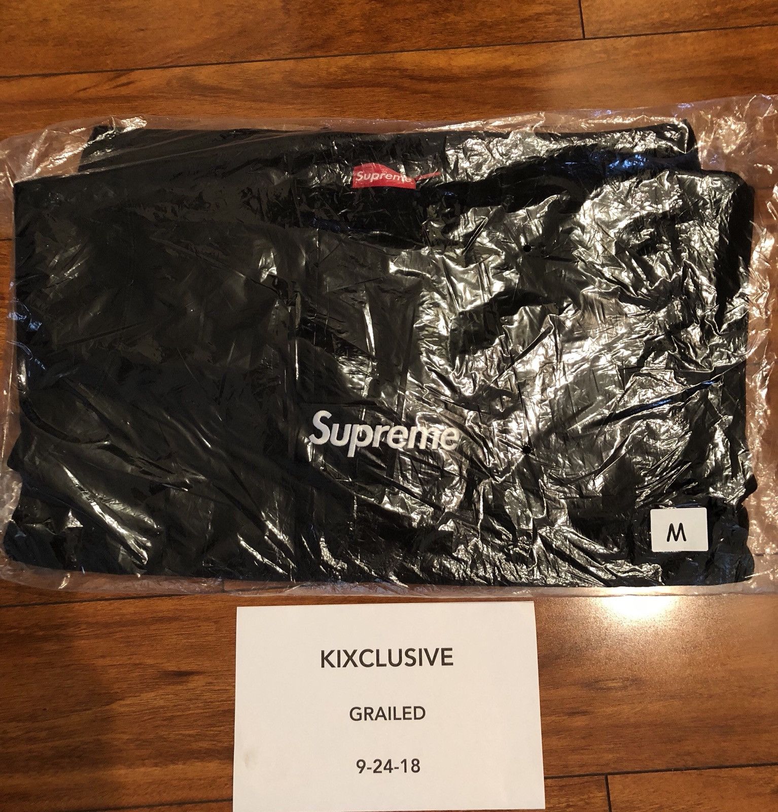 Supreme Box Logo Bogo Crewneck Black Size US M / EU 48-50 / 2 - 2 Thumbnail