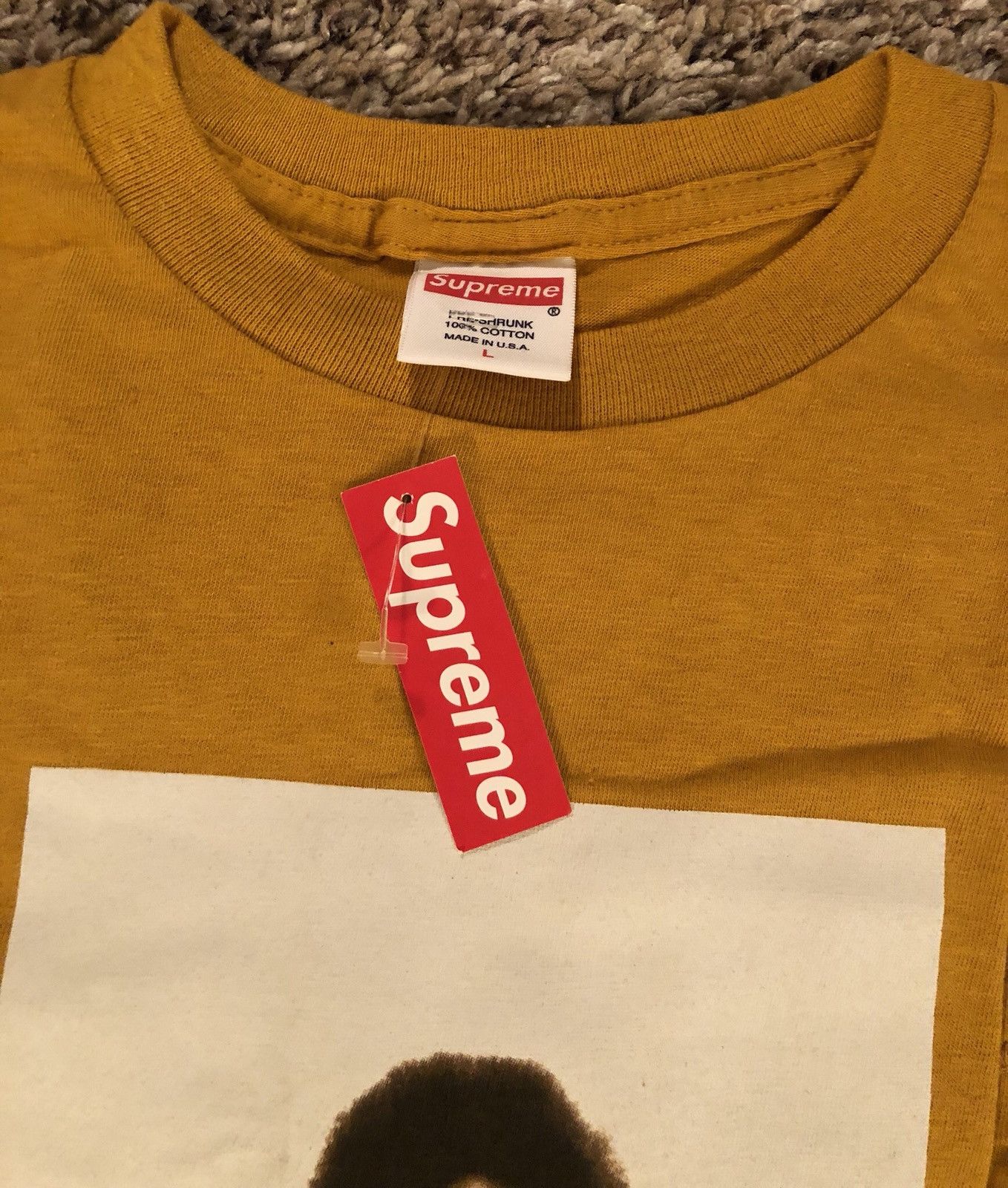 Supreme Biggie Ready To Die Gold Tee Size US L / EU 52-54 / 3 - 4 Thumbnail