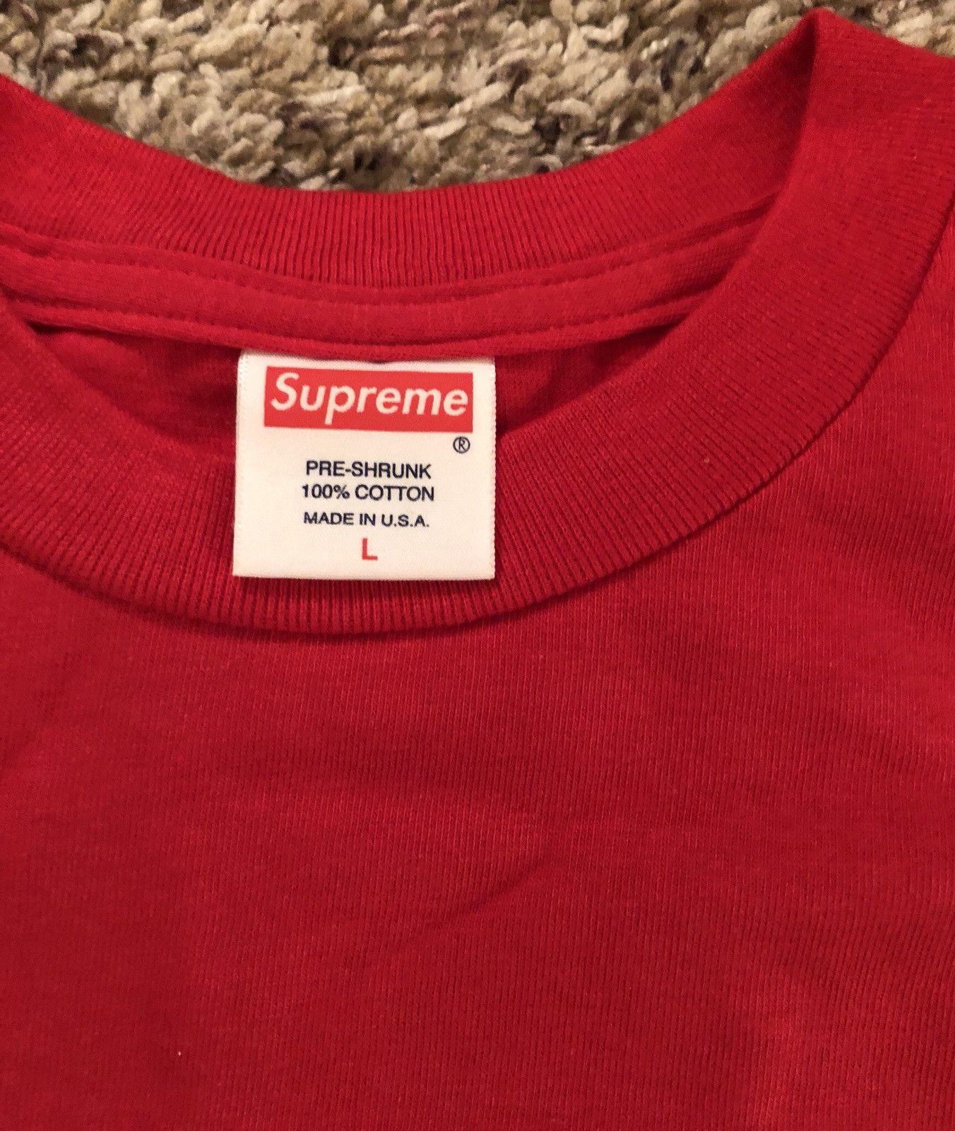 Supreme Kate Moss Red Tee Size US L / EU 52-54 / 3 - 3 Thumbnail