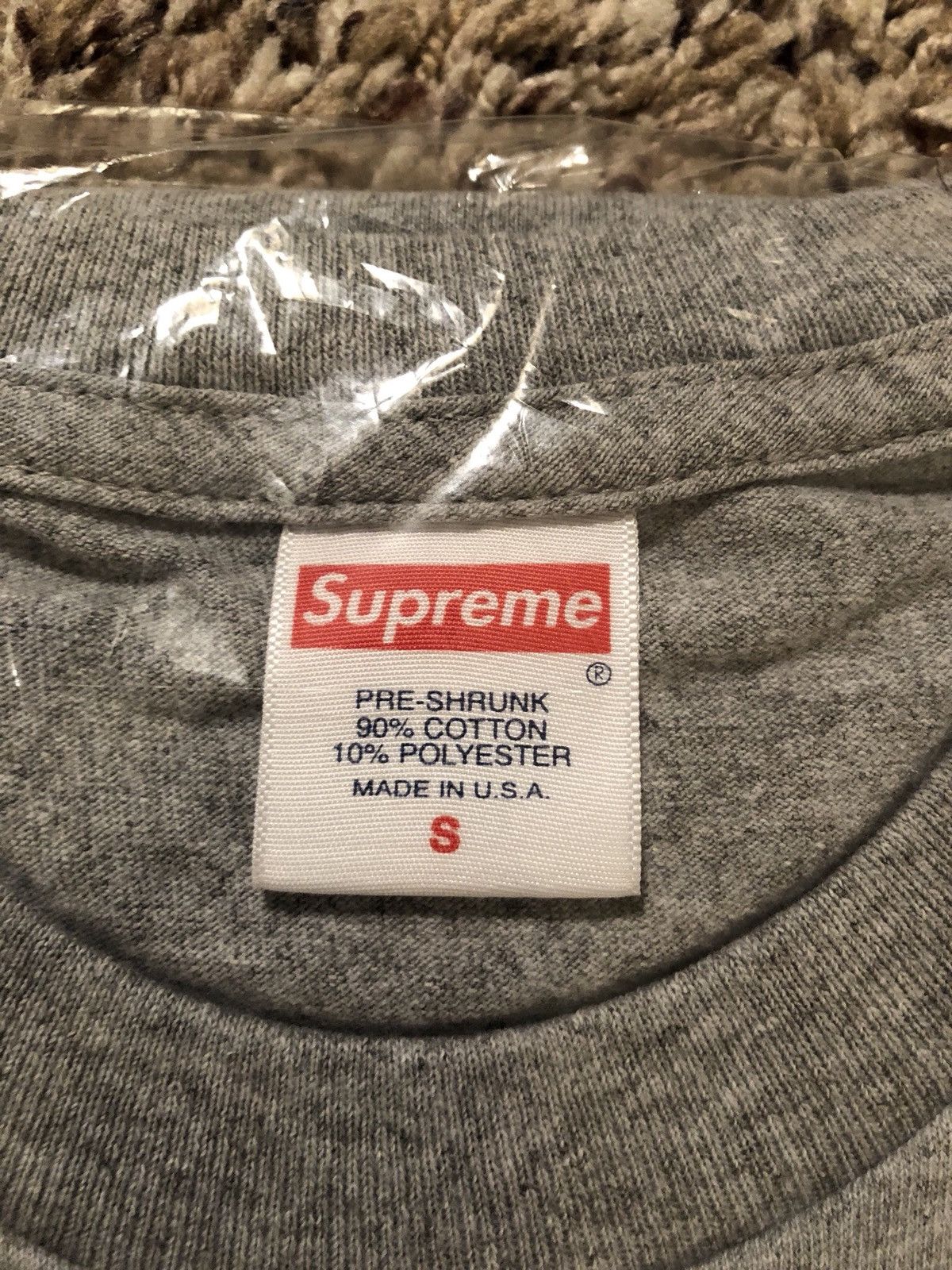 Supreme Ali Tee Heather Gray Size US S / EU 44-46 / 1 - 4 Thumbnail