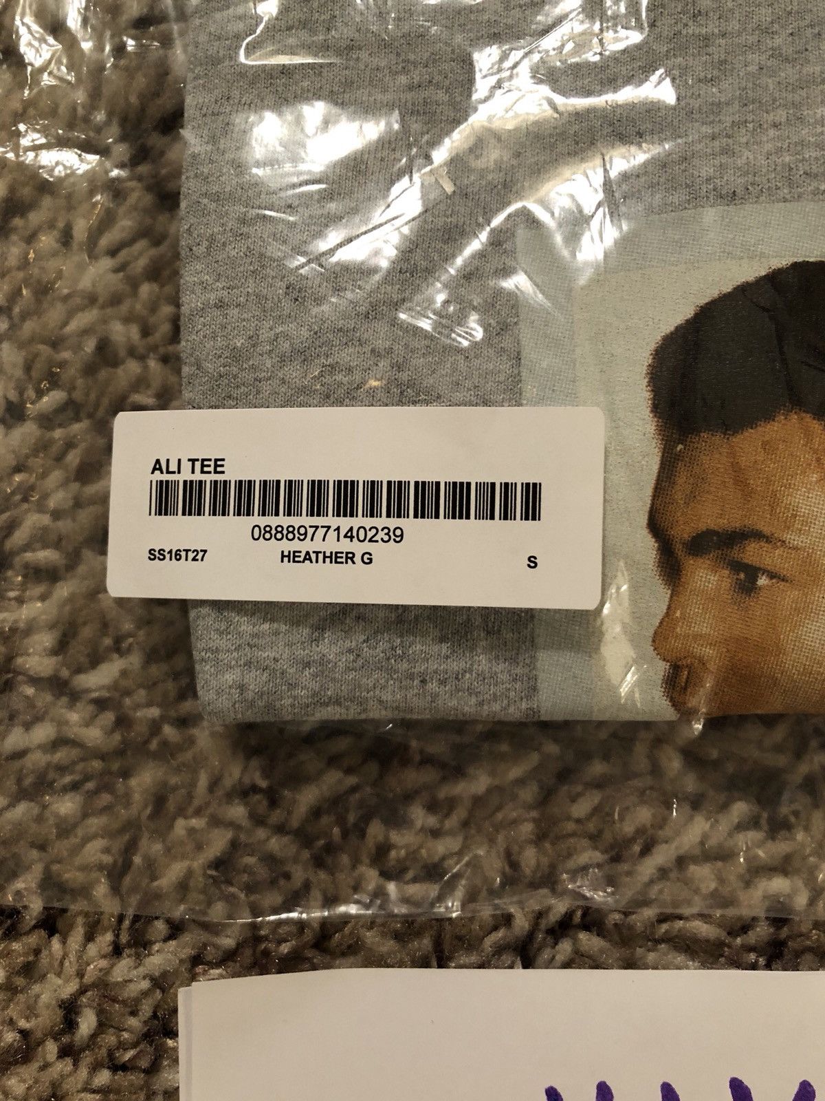 Supreme Ali Tee Heather Gray Size US S / EU 44-46 / 1 - 3 Thumbnail