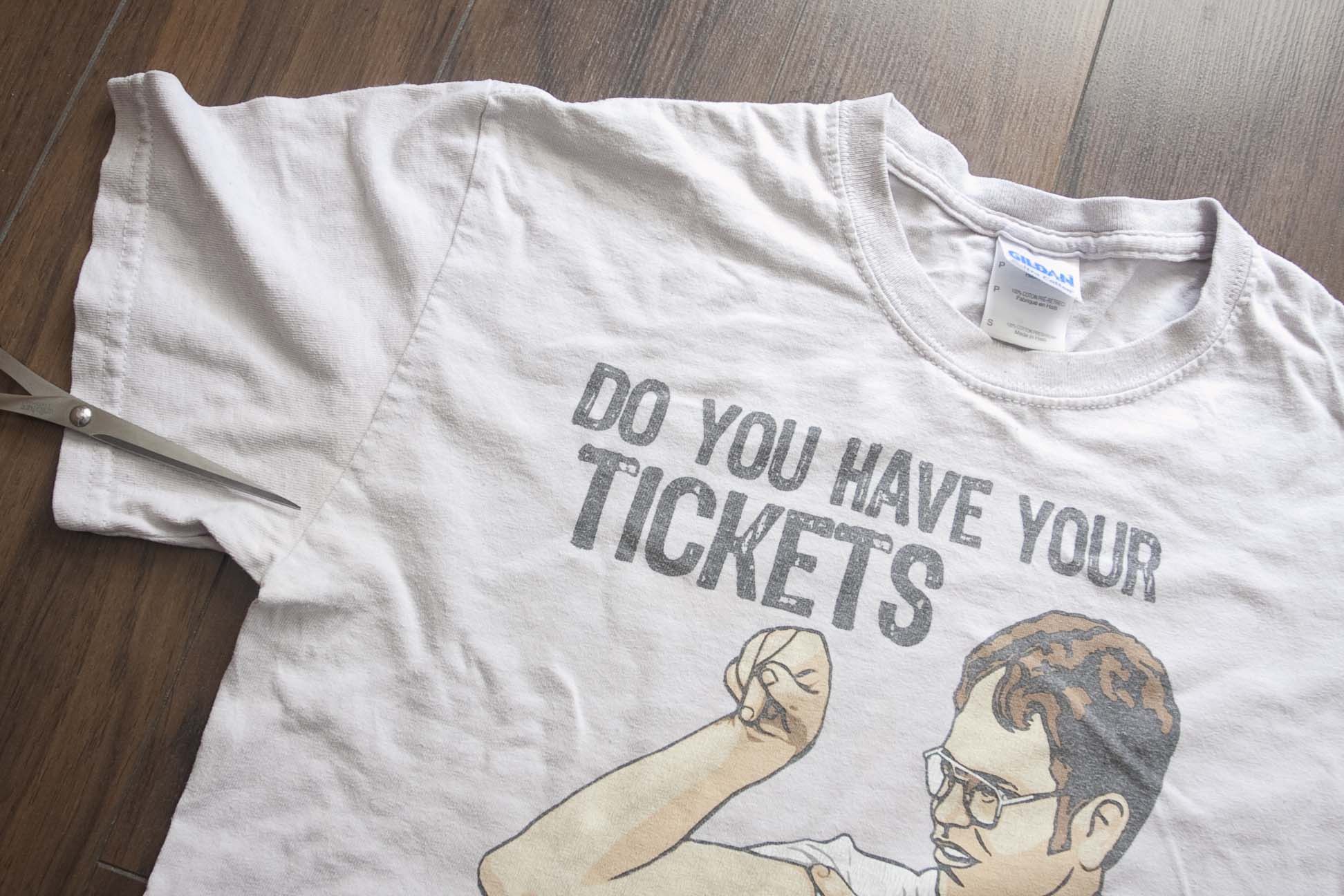 Other The Office Tv Show Dwight Tickets to the Gun Show T Shirt Size US L / EU 52-54 / 3 - 2 Thumbnail