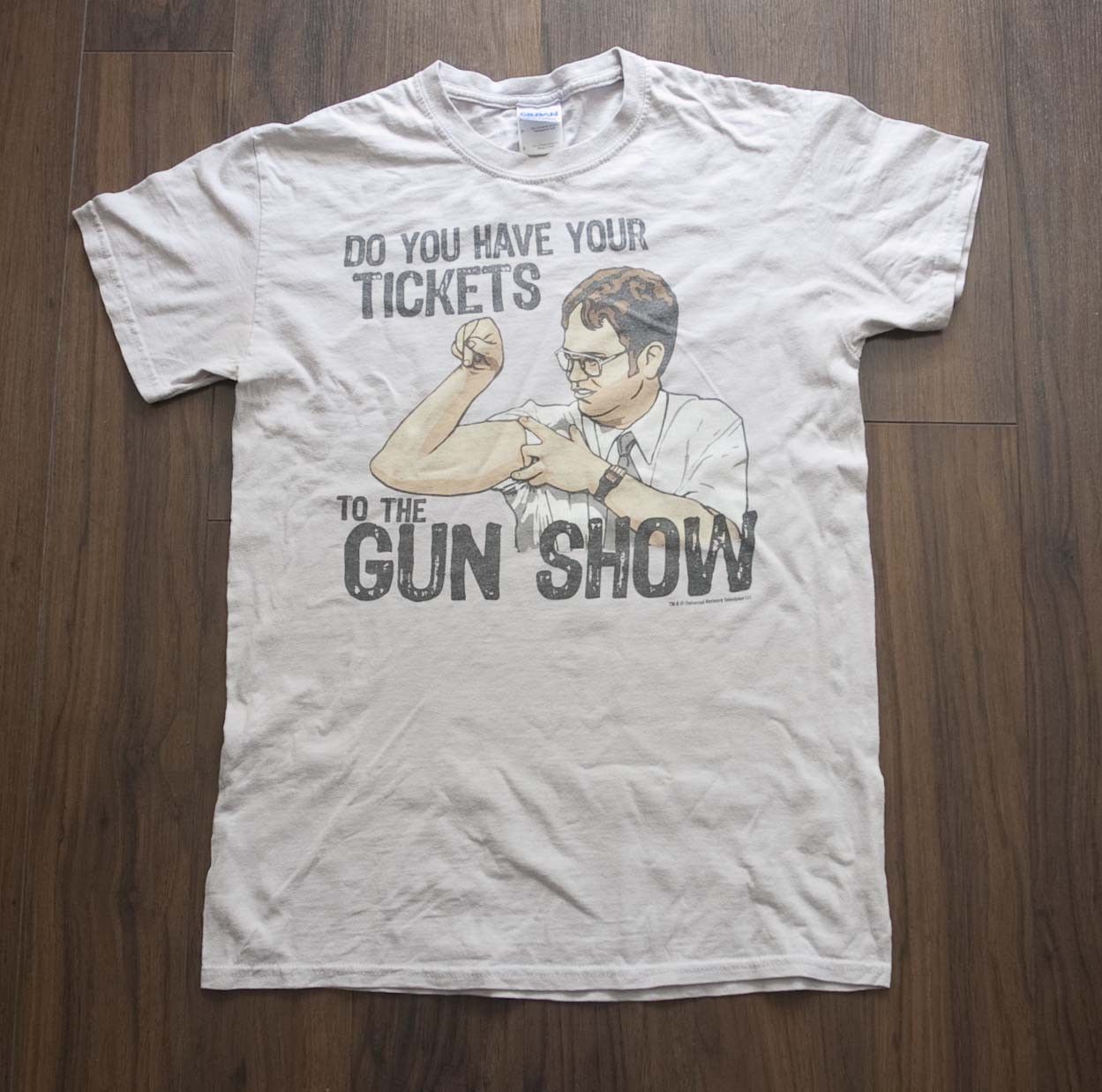 Other The Office Tv Show Dwight Tickets to the Gun Show T Shirt Size US L / EU 52-54 / 3 - 1 Thumbnail
