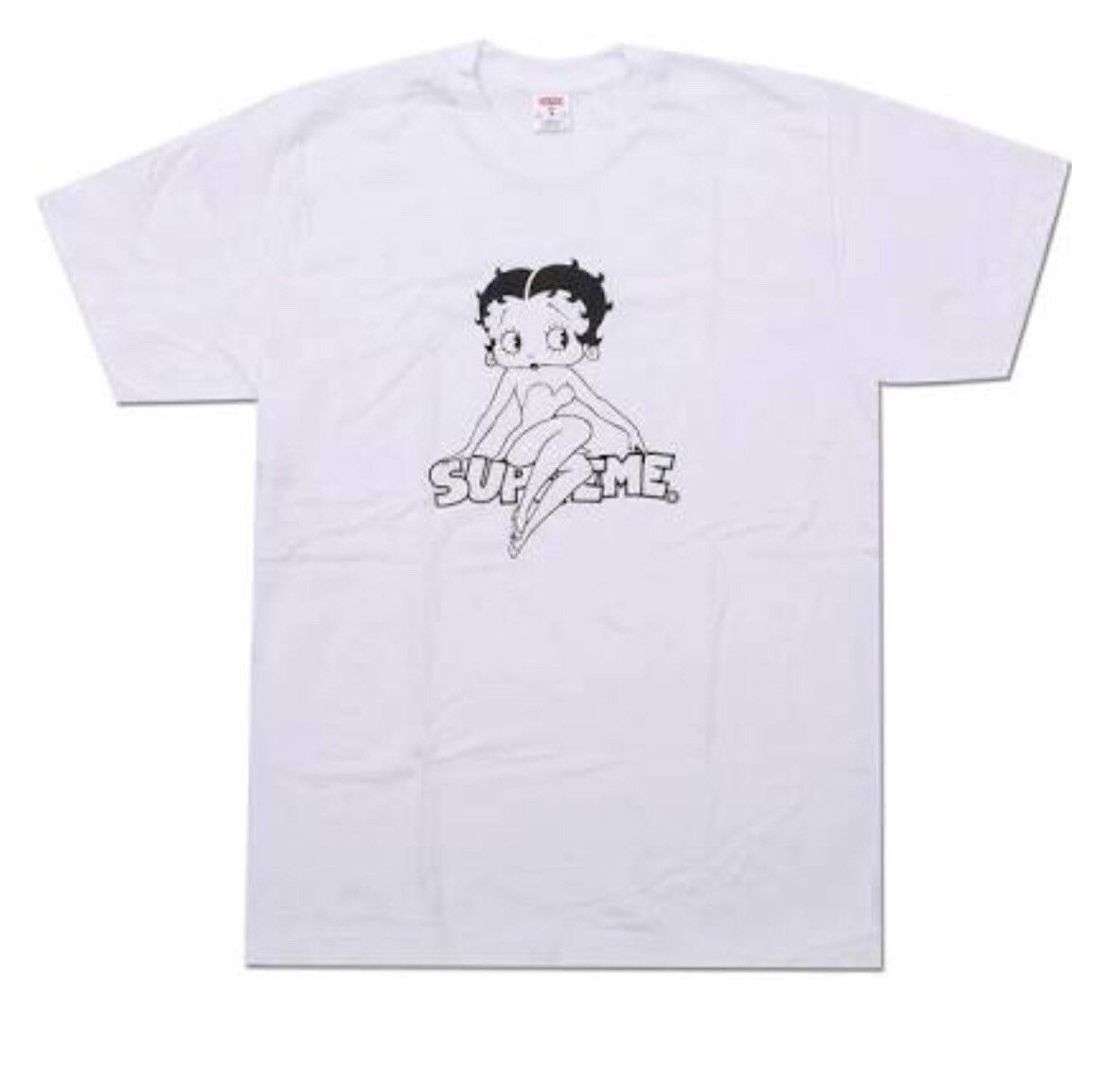 Supreme Betty Boop White Tee Size US L / EU 52-54 / 3 - 1 Thumbnail