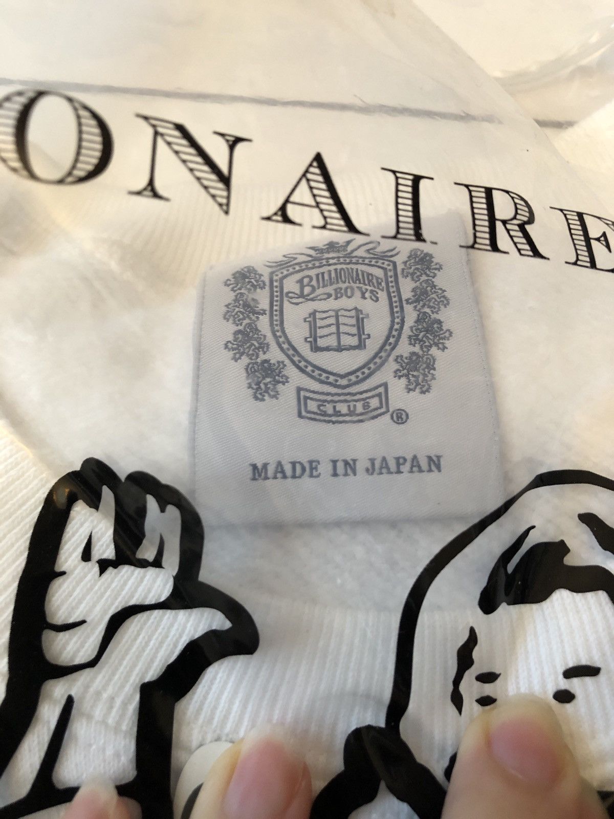 Billionaire Boys Club BBC Ice Cream Rockin Jelly Bean Crewneck White NEW Size US L / EU 52-54 / 3 - 6 Thumbnail