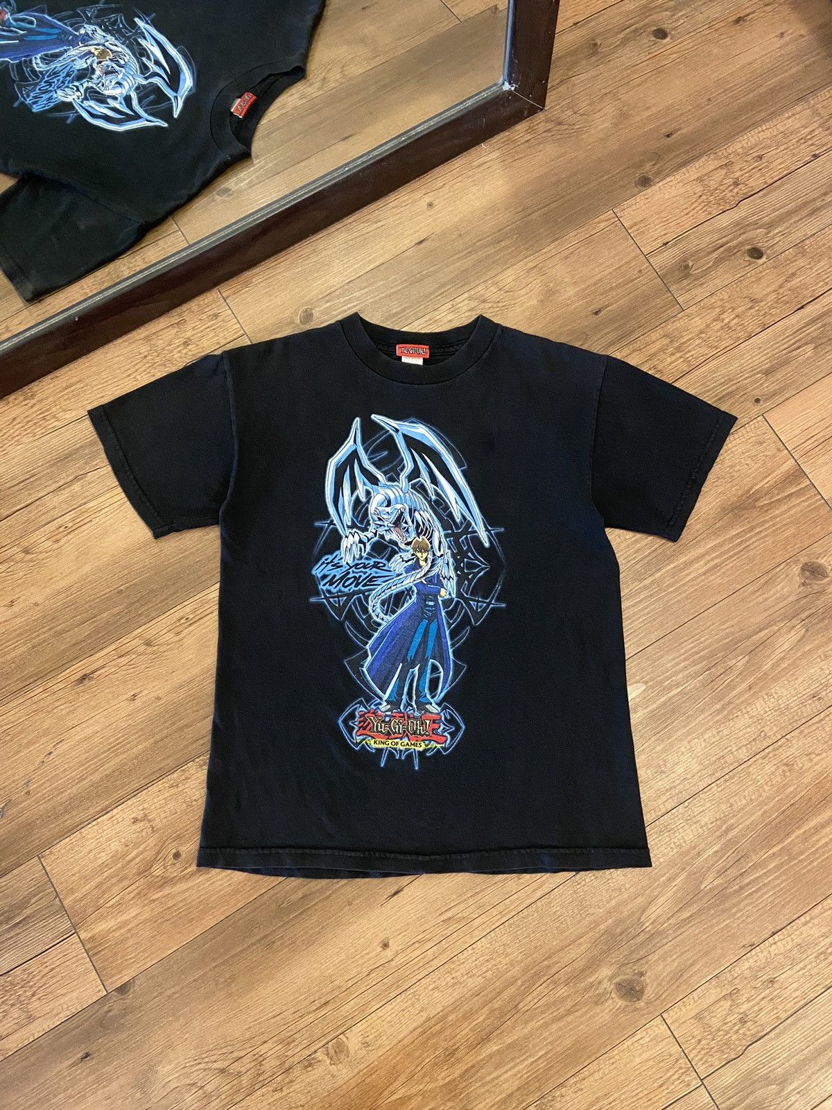 Anime × Japanese Brand × Vintage Vintage YuGiOh Seito Kaiba & Blue-Eyes White Dragon Tee Size US XS / EU 42 / 0 - 1 Thumbnail