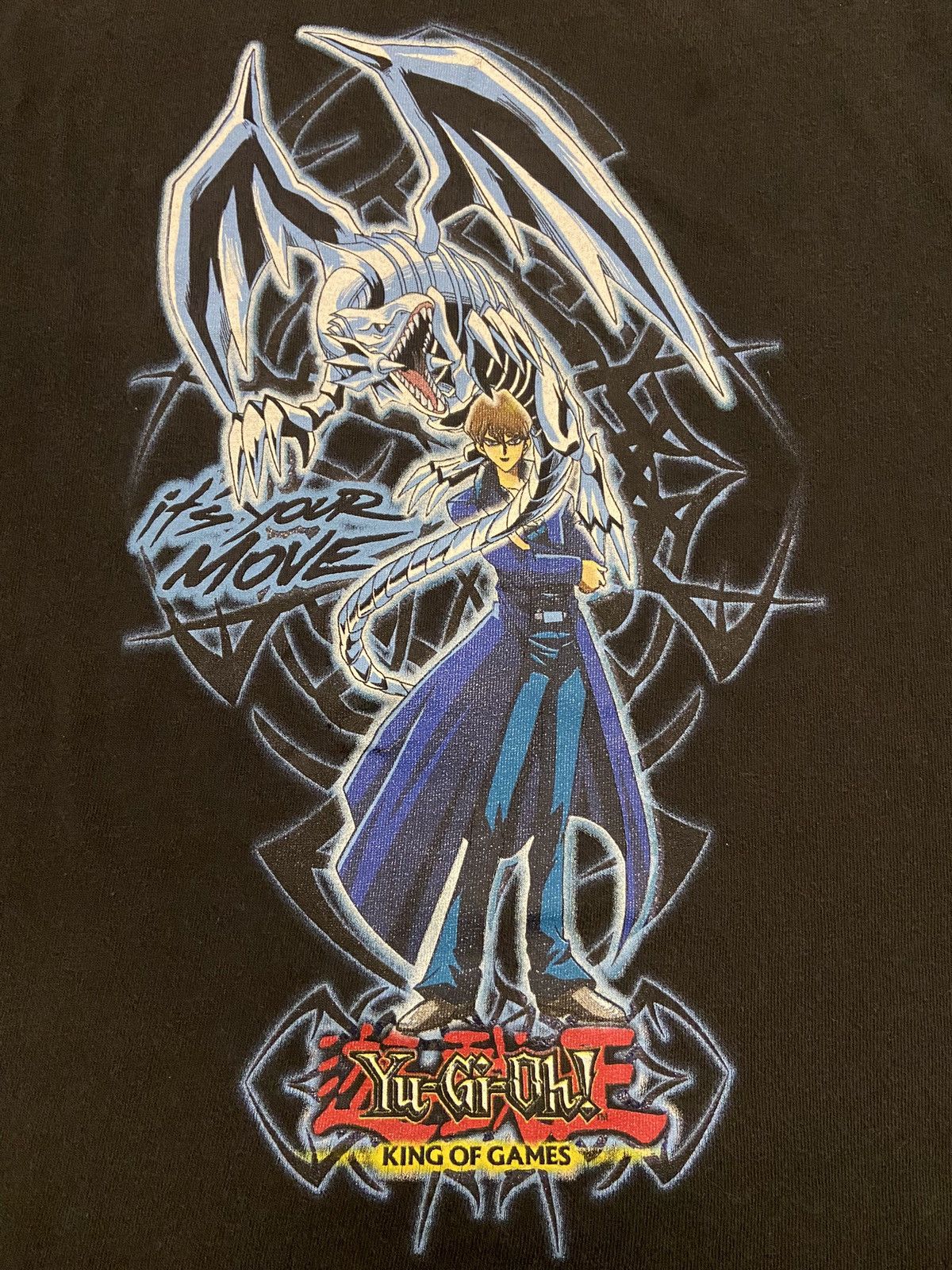 Anime × Japanese Brand × Vintage Vintage YuGiOh Seito Kaiba & Blue-Eyes White Dragon Tee Size US XS / EU 42 / 0 - 3 Thumbnail