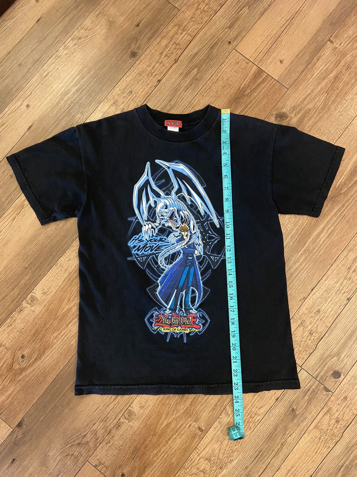 Anime × Japanese Brand × Vintage Vintage YuGiOh Seito Kaiba & Blue-Eyes White Dragon Tee Size US XS / EU 42 / 0 - 11 Thumbnail